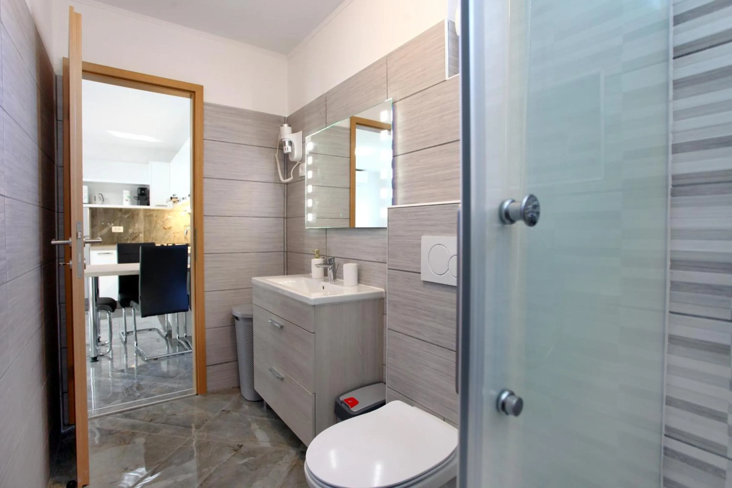 Bathroom in Apartmaji sončne terase - Sunny Terraces Apartments