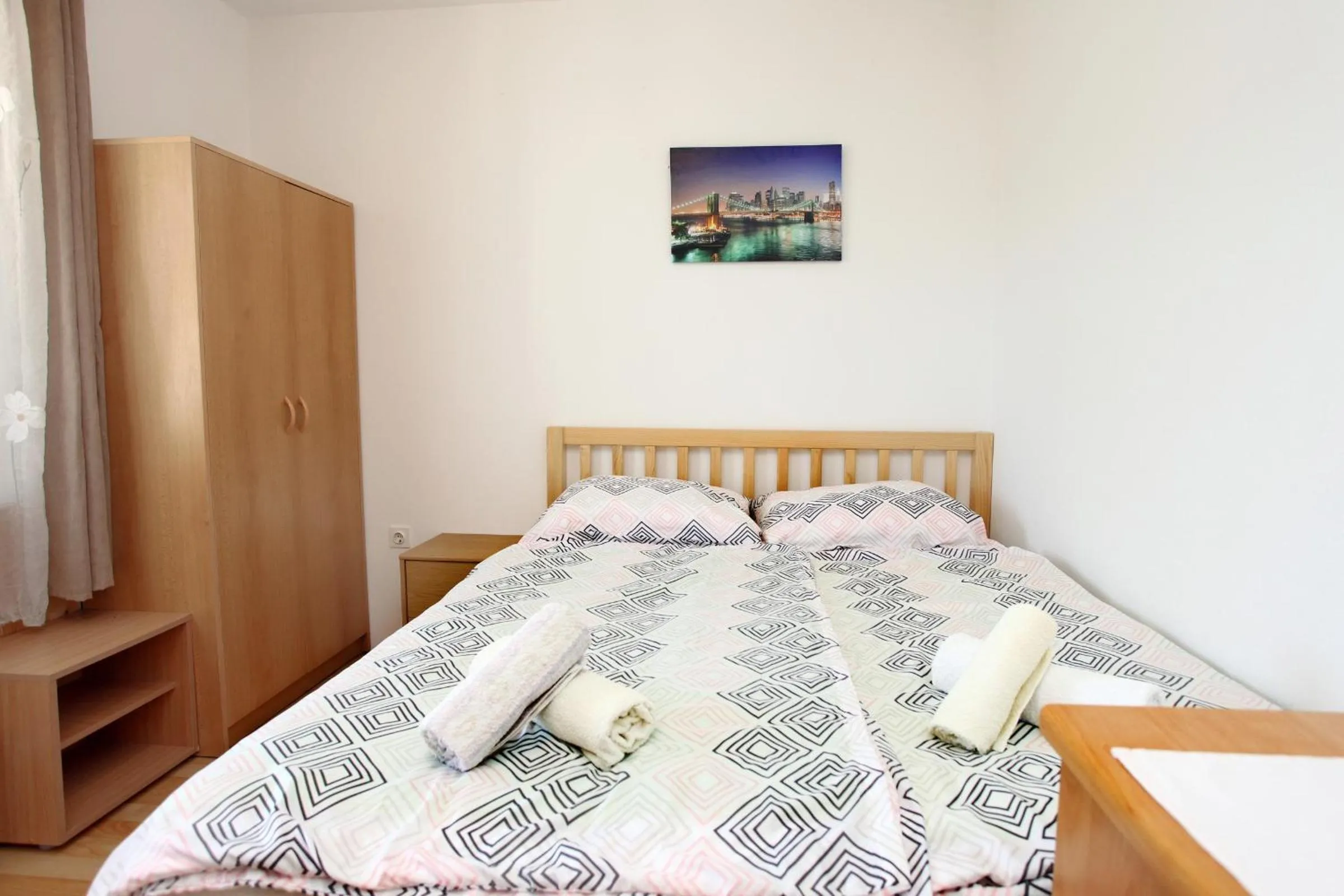 Bedroom, Bed in Apartmaji sončne terase - Sunny Terraces Apartments