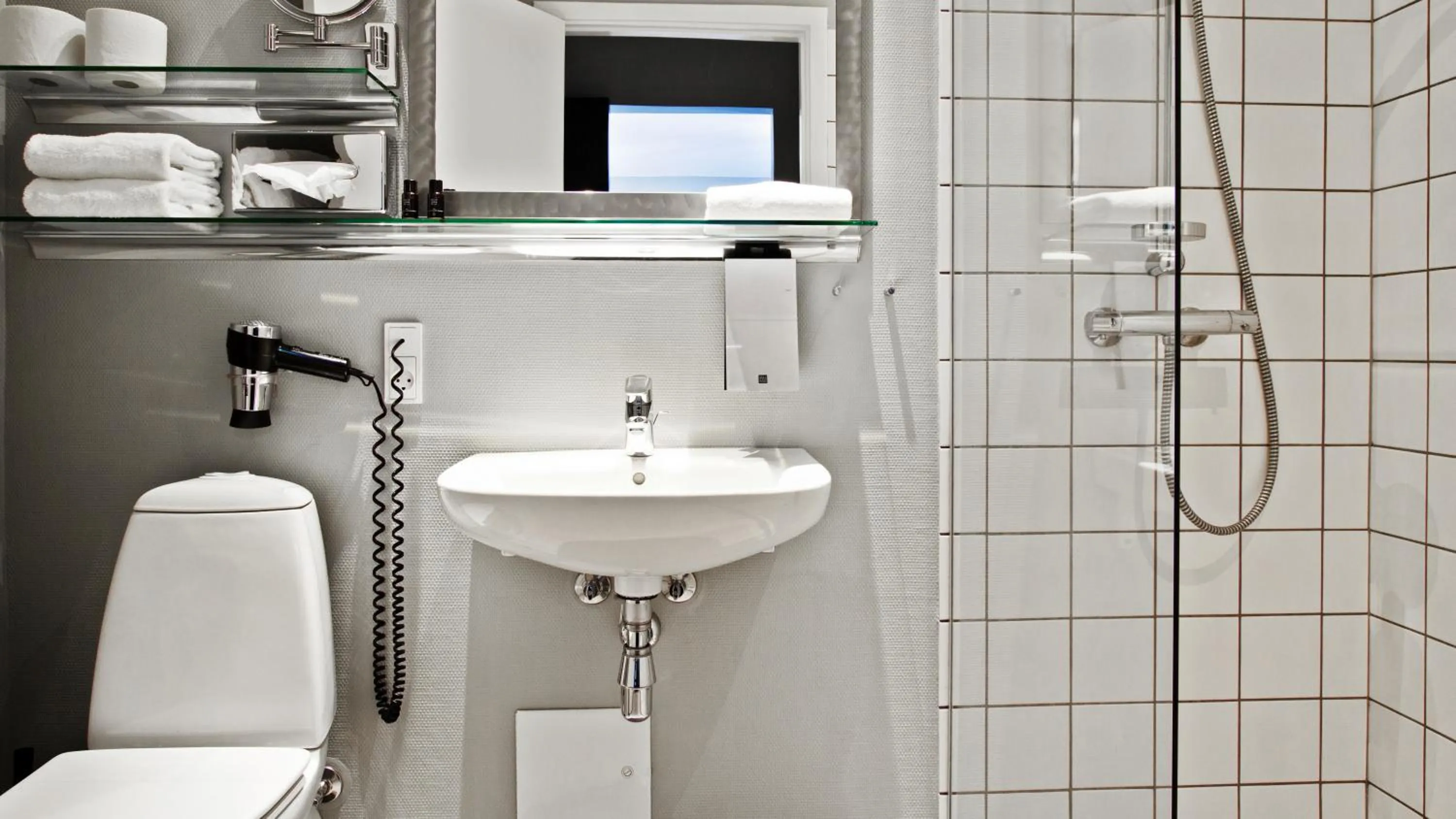 Bathroom in Hotel Kronjylland