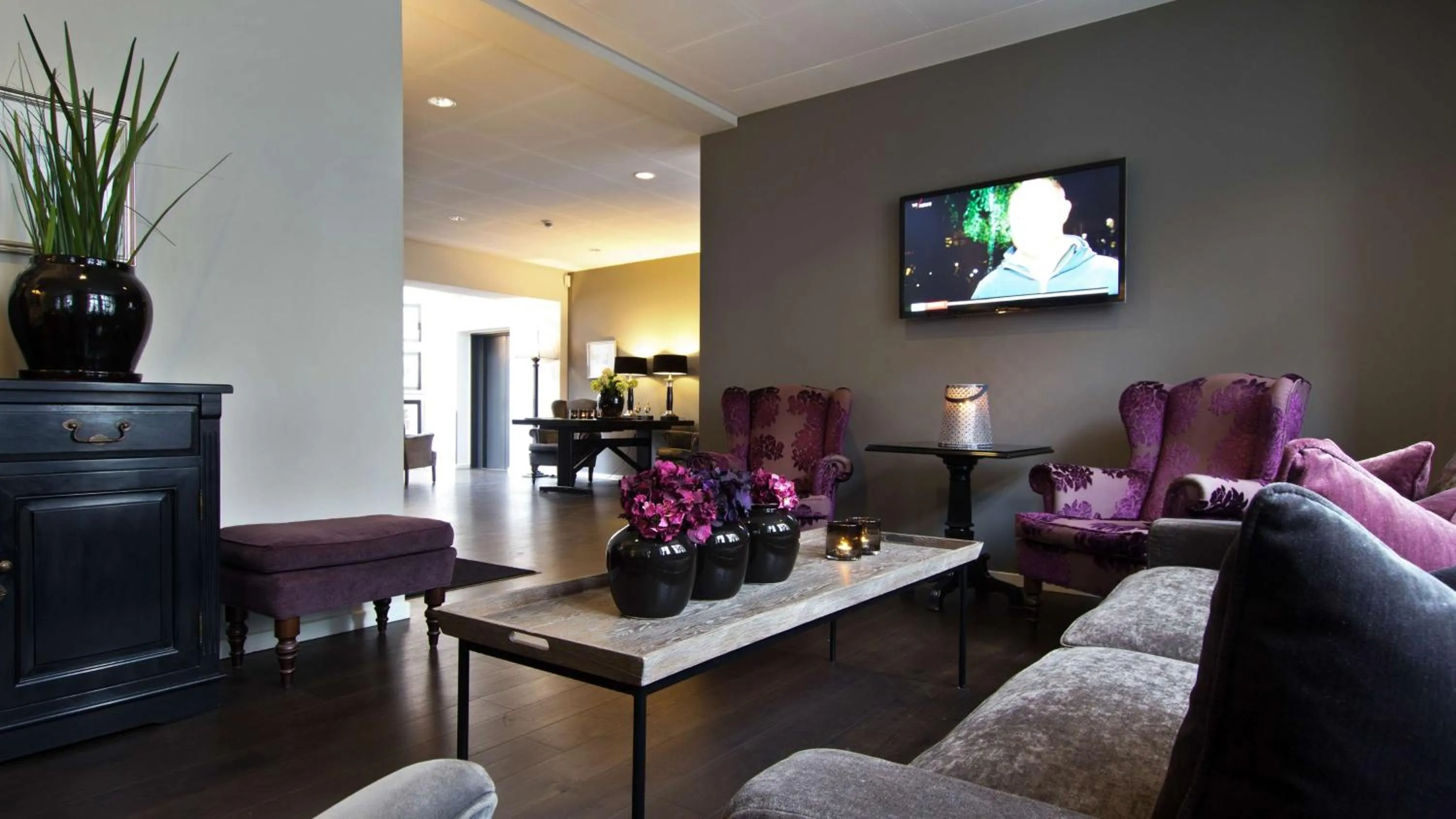 Lounge or bar in Hotel Kronjylland