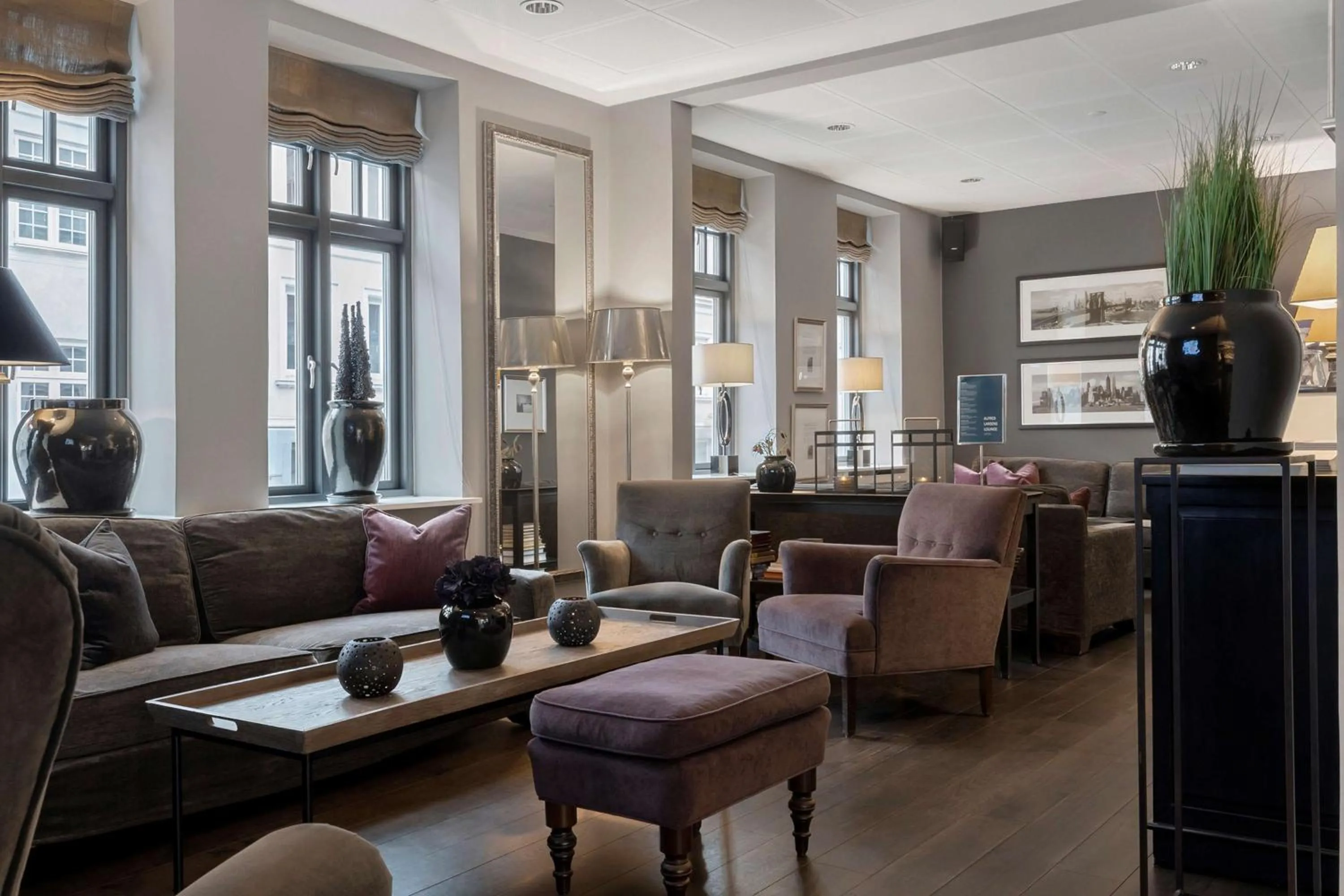 Lounge or bar in Hotel Kronjylland