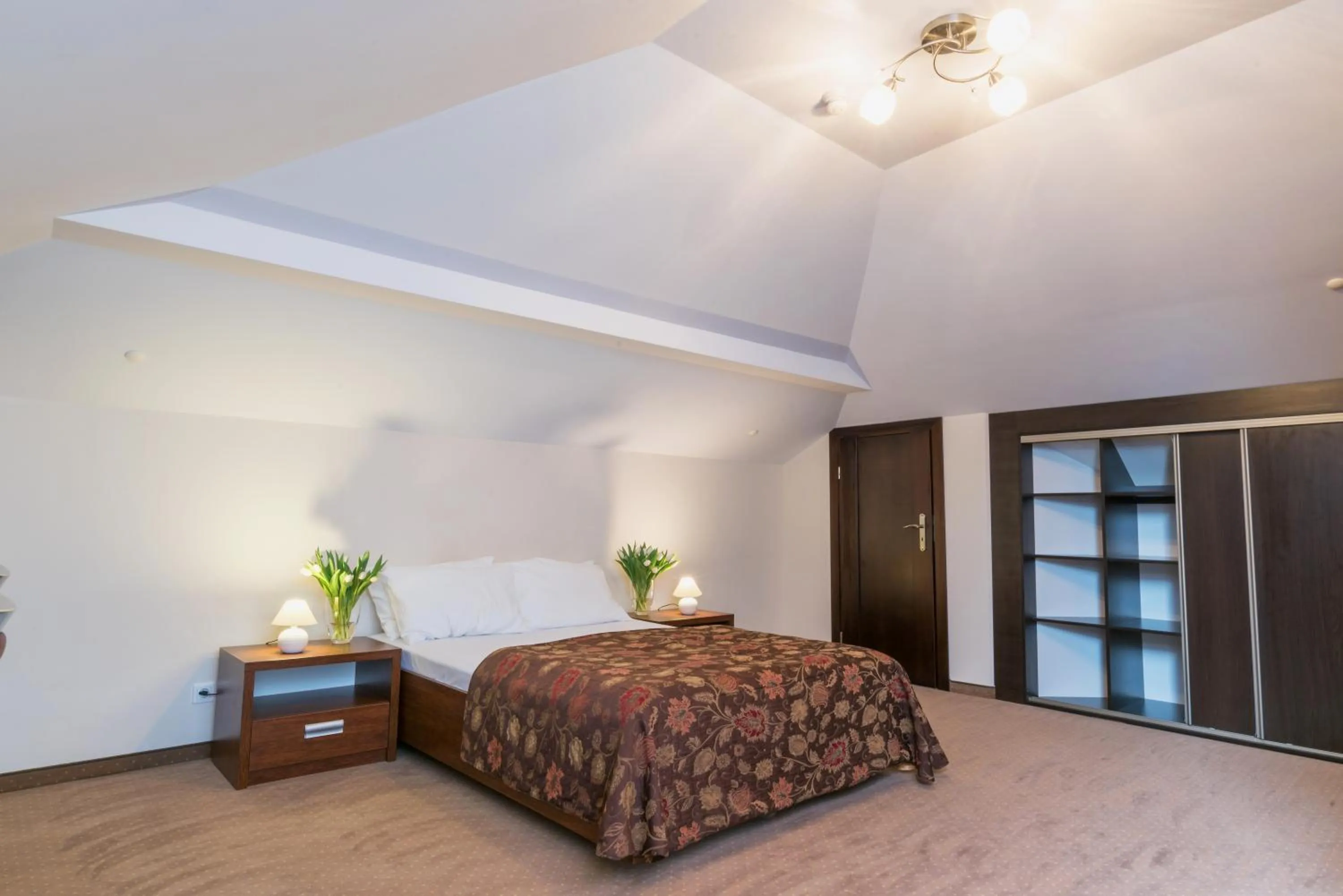 Photo of the whole room, Bed in Leszczynowy Dworek