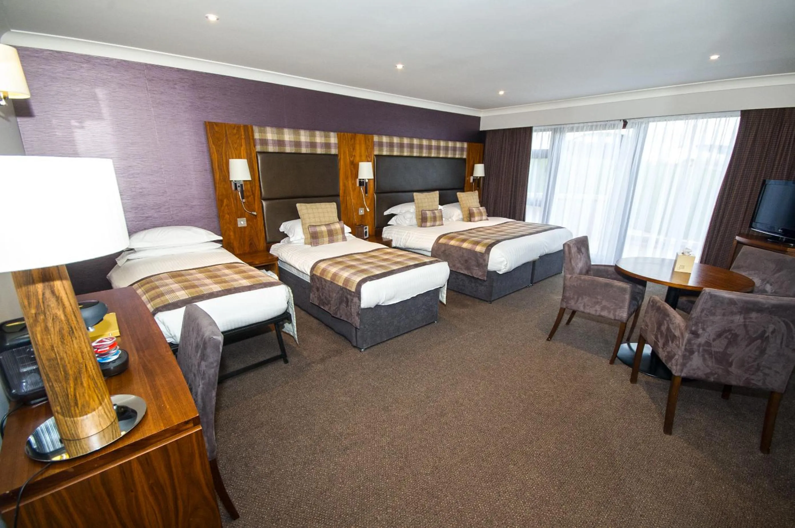 Bed in Banff Springs Hotel