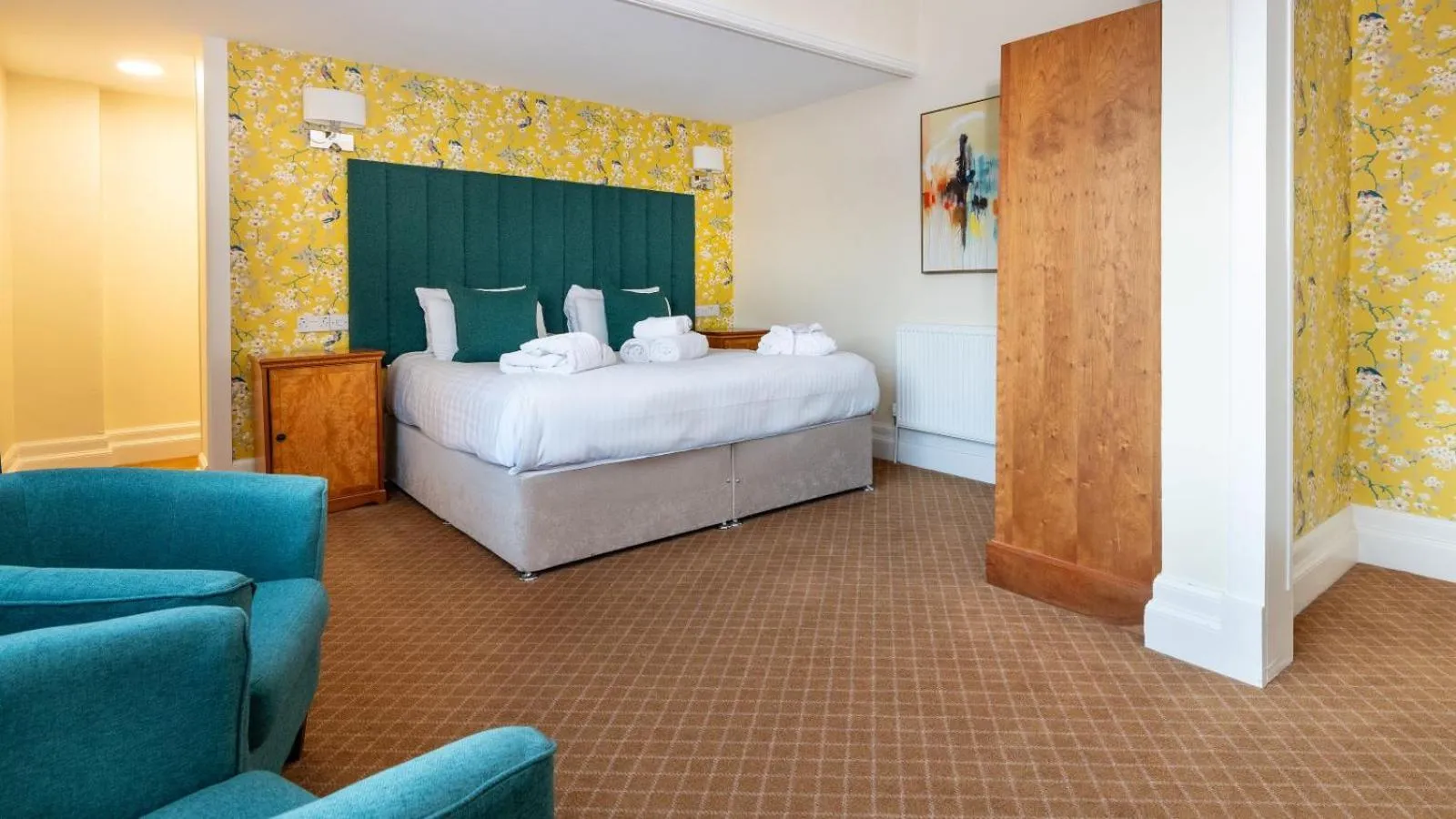 Bedroom, Bed in Scotland's Spa Hotel