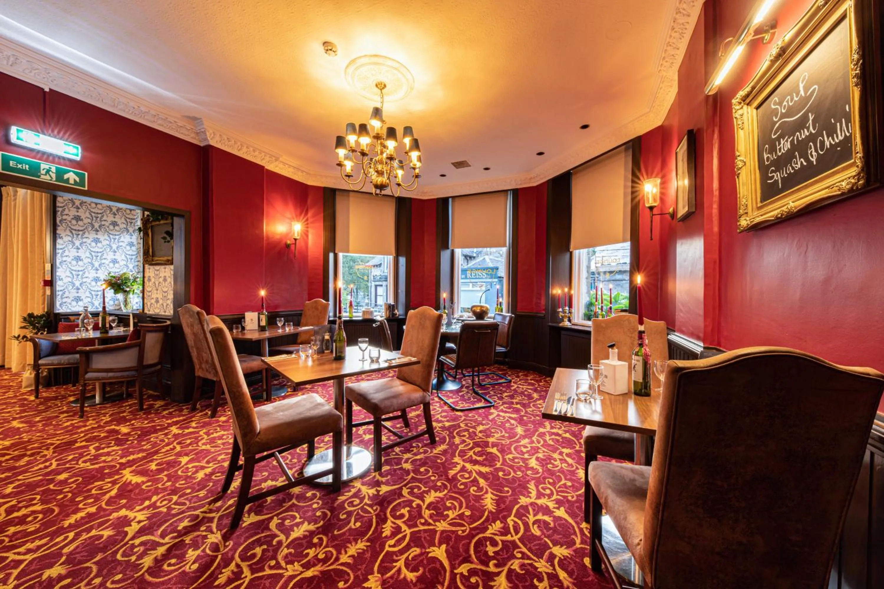 Restaurant/places to eat in Scotland's Spa Hotel