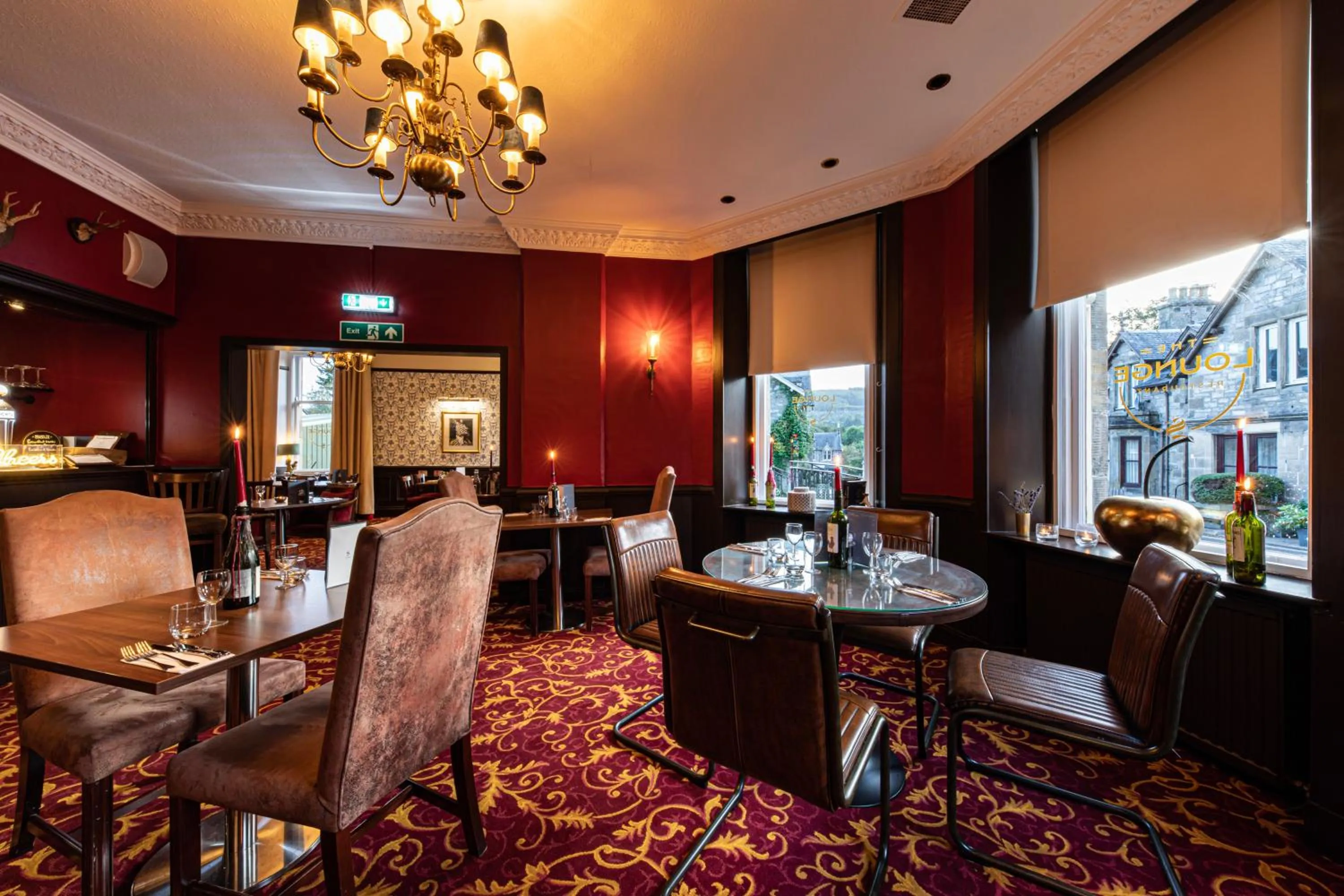 Restaurant/places to eat in Scotland's Spa Hotel