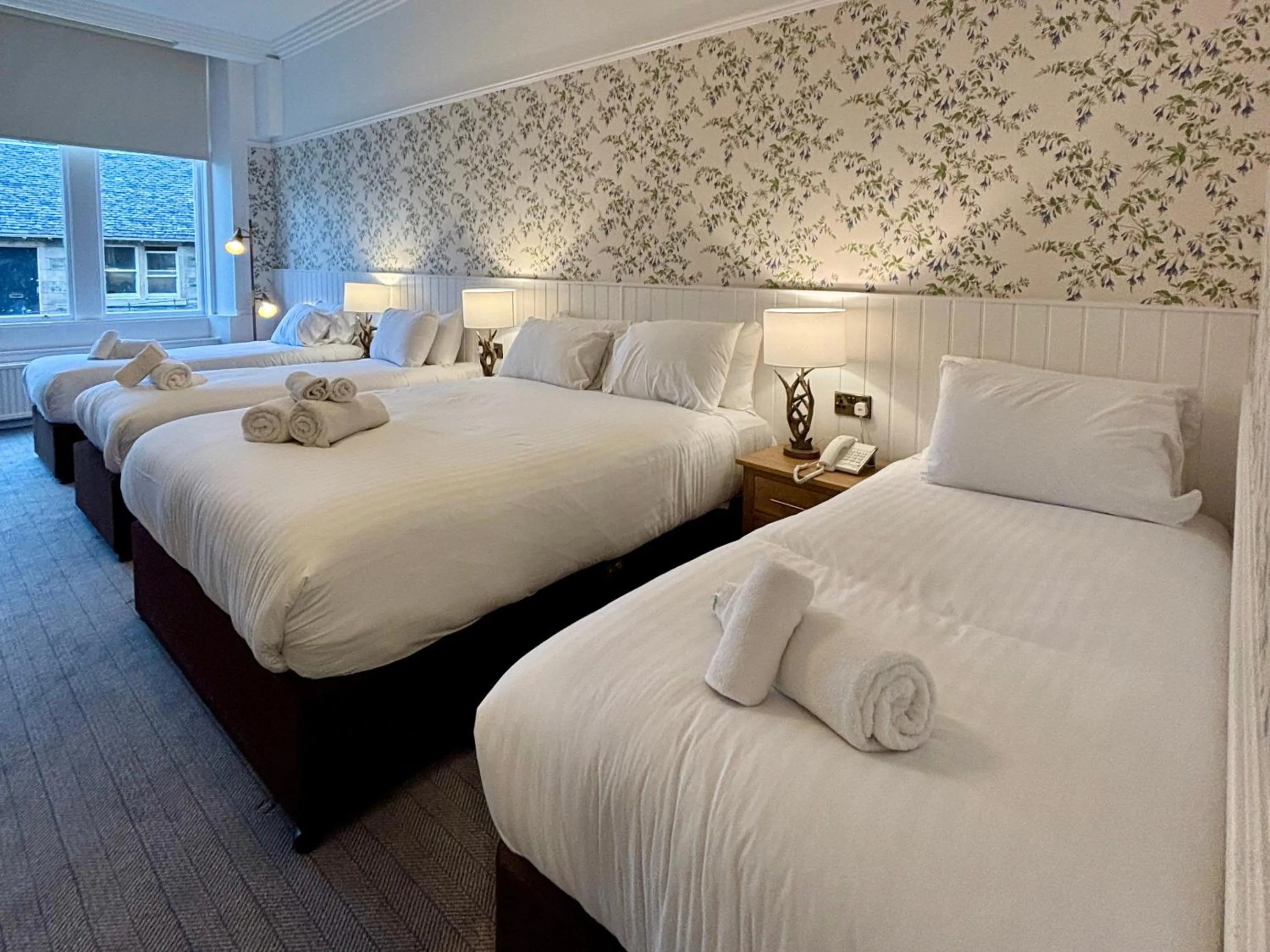 Bed in Scotland's Spa Hotel