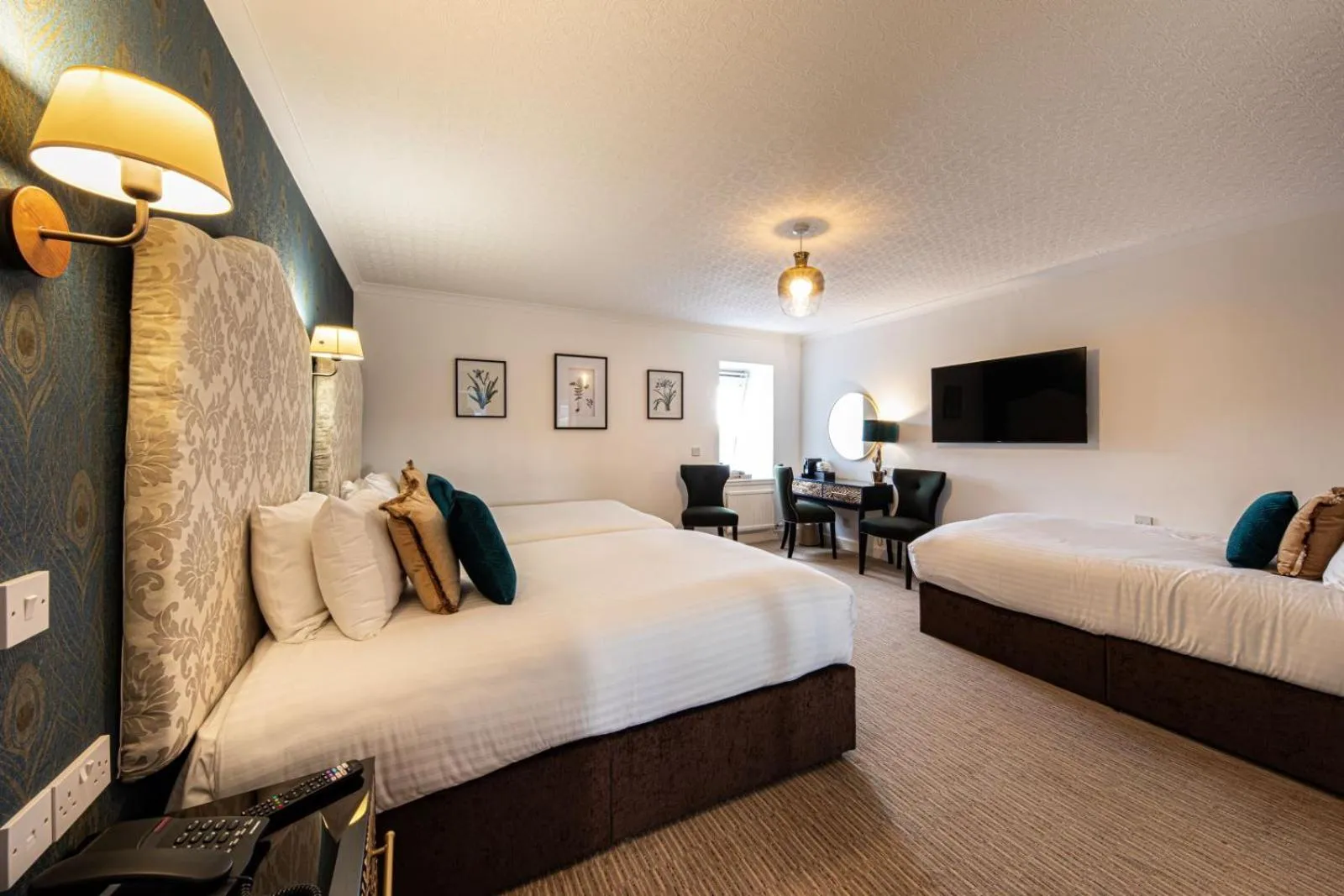 Bedroom, Bed in Scotland's Spa Hotel