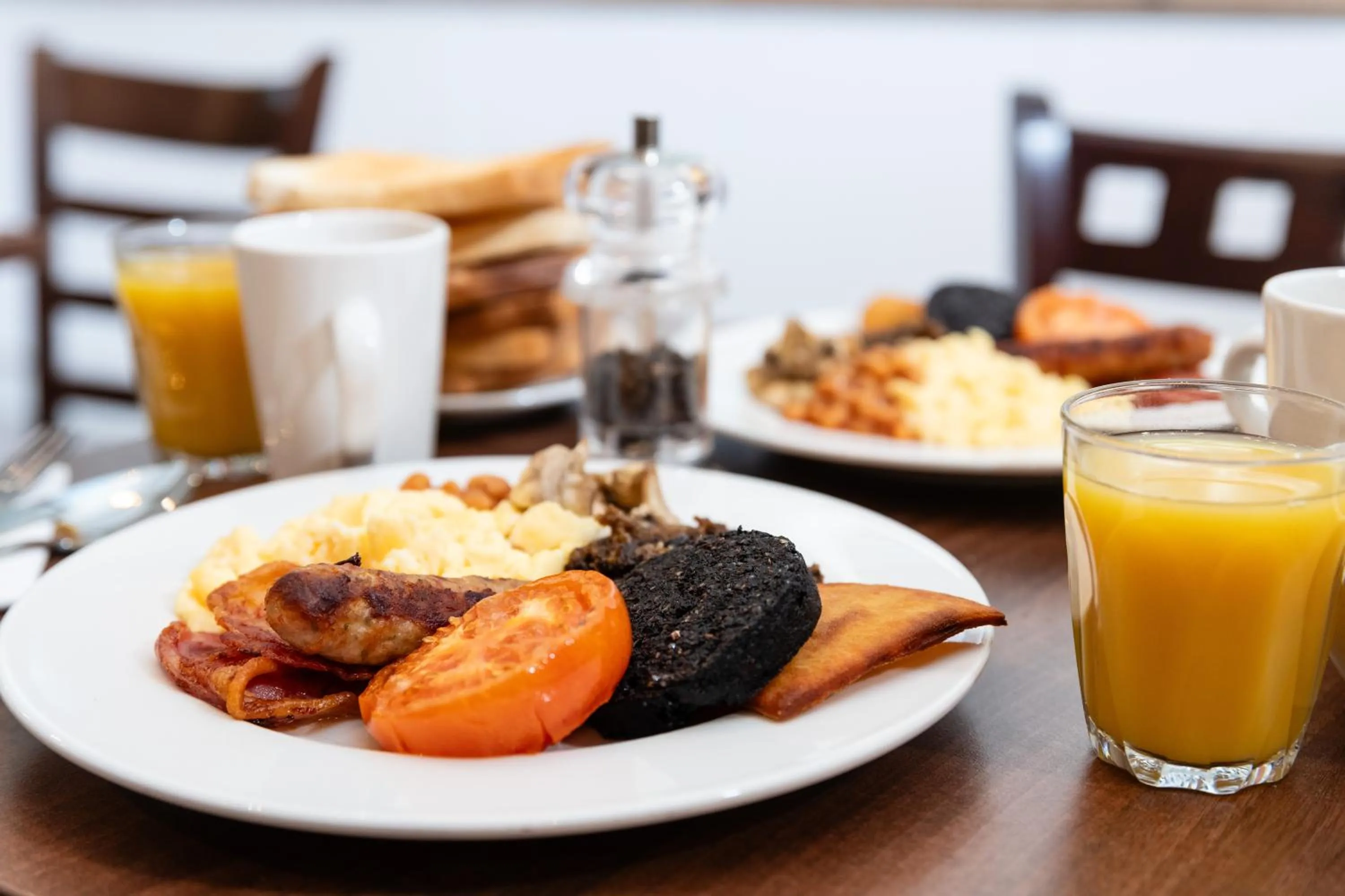 Breakfast in Scotland's Spa Hotel