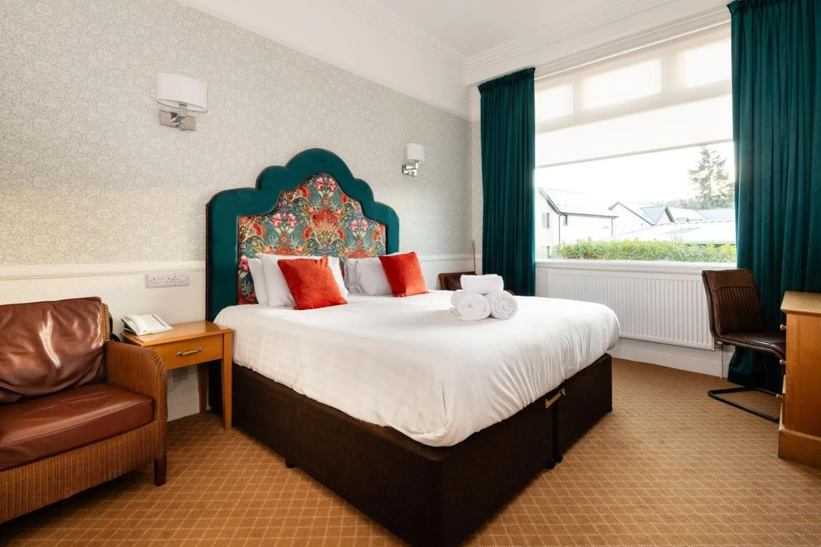 Bedroom, Bed in Scotland's Spa Hotel