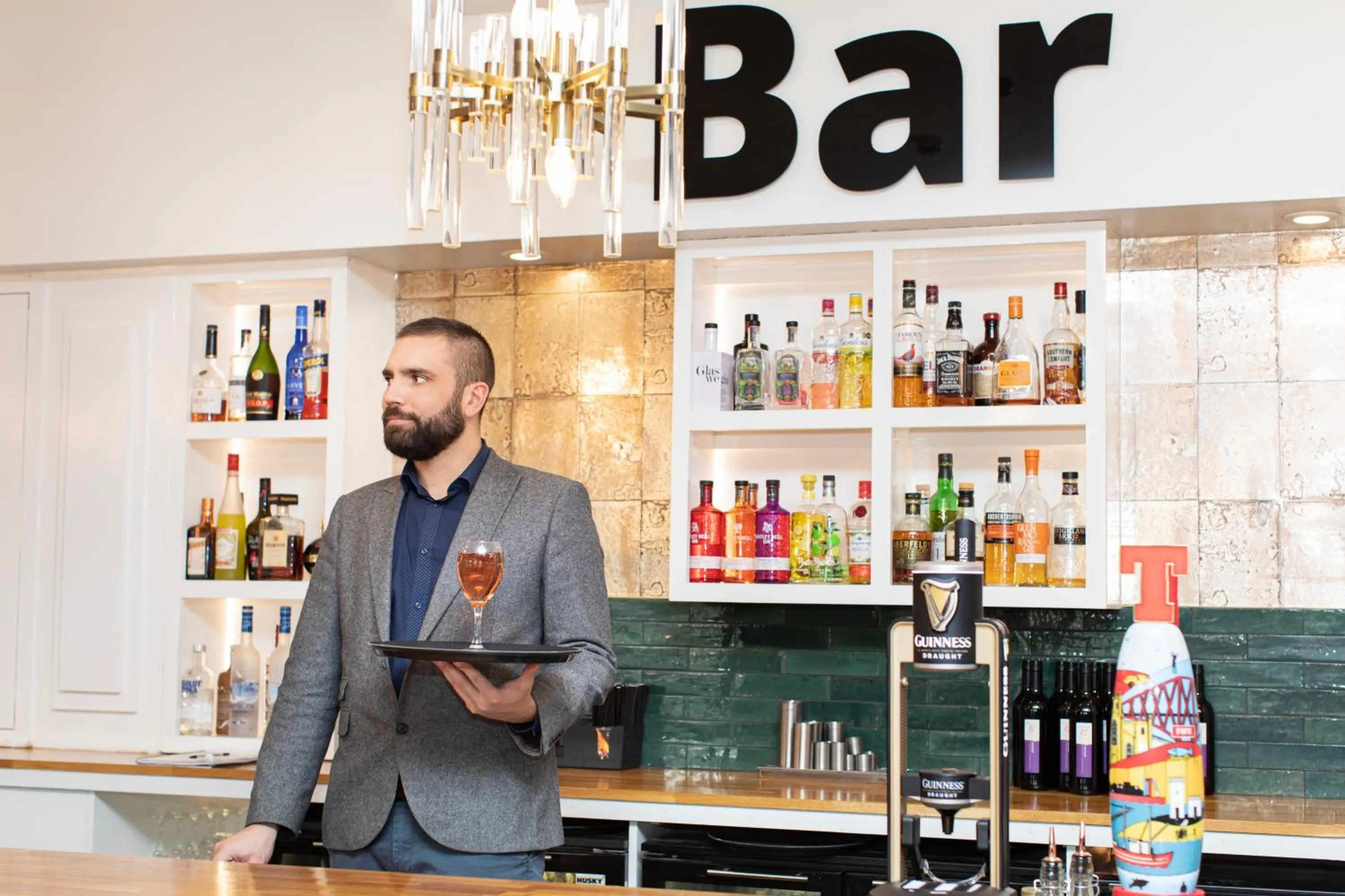 Lounge or bar in Scotland's Spa Hotel