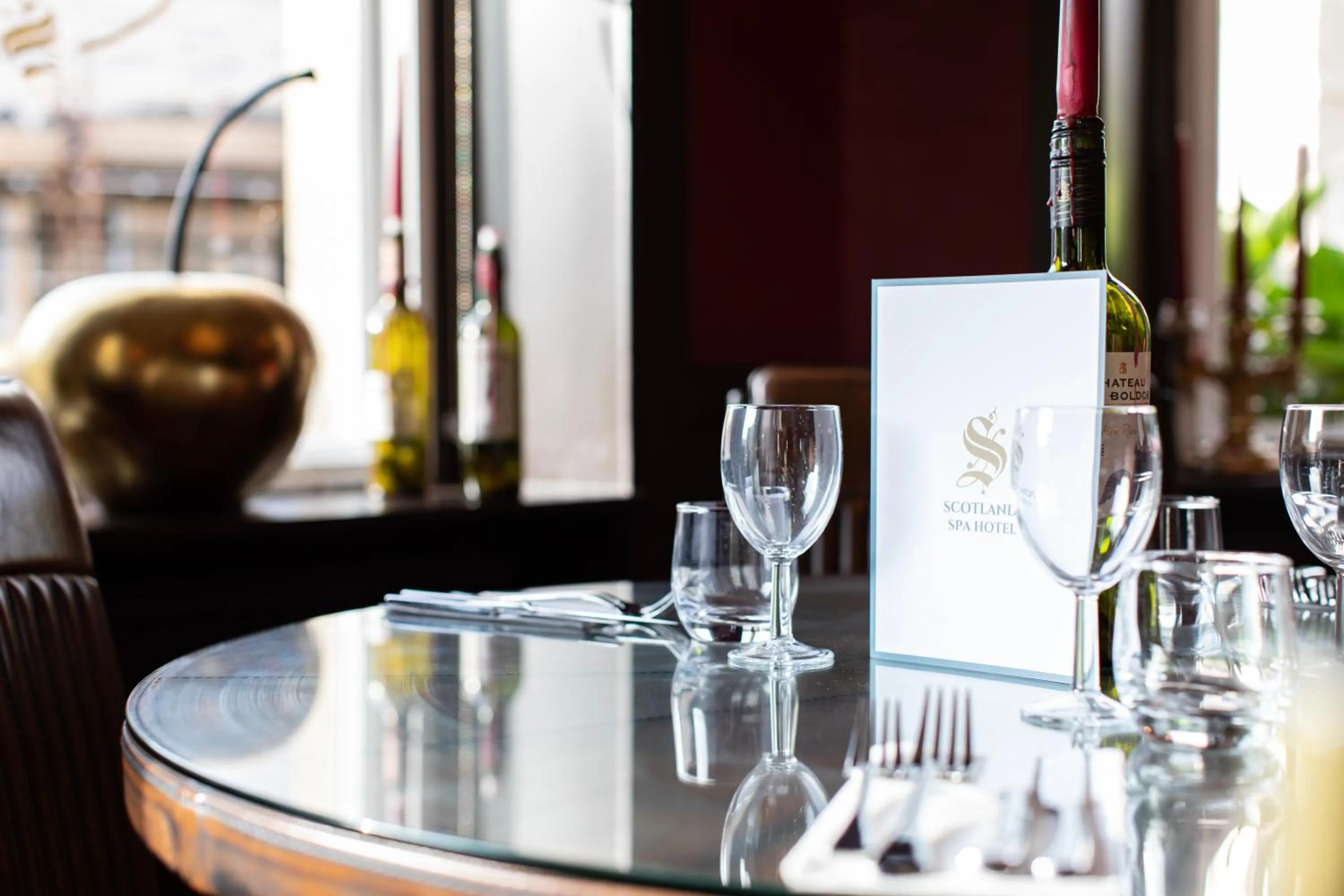 Restaurant/places to eat in Scotland's Spa Hotel