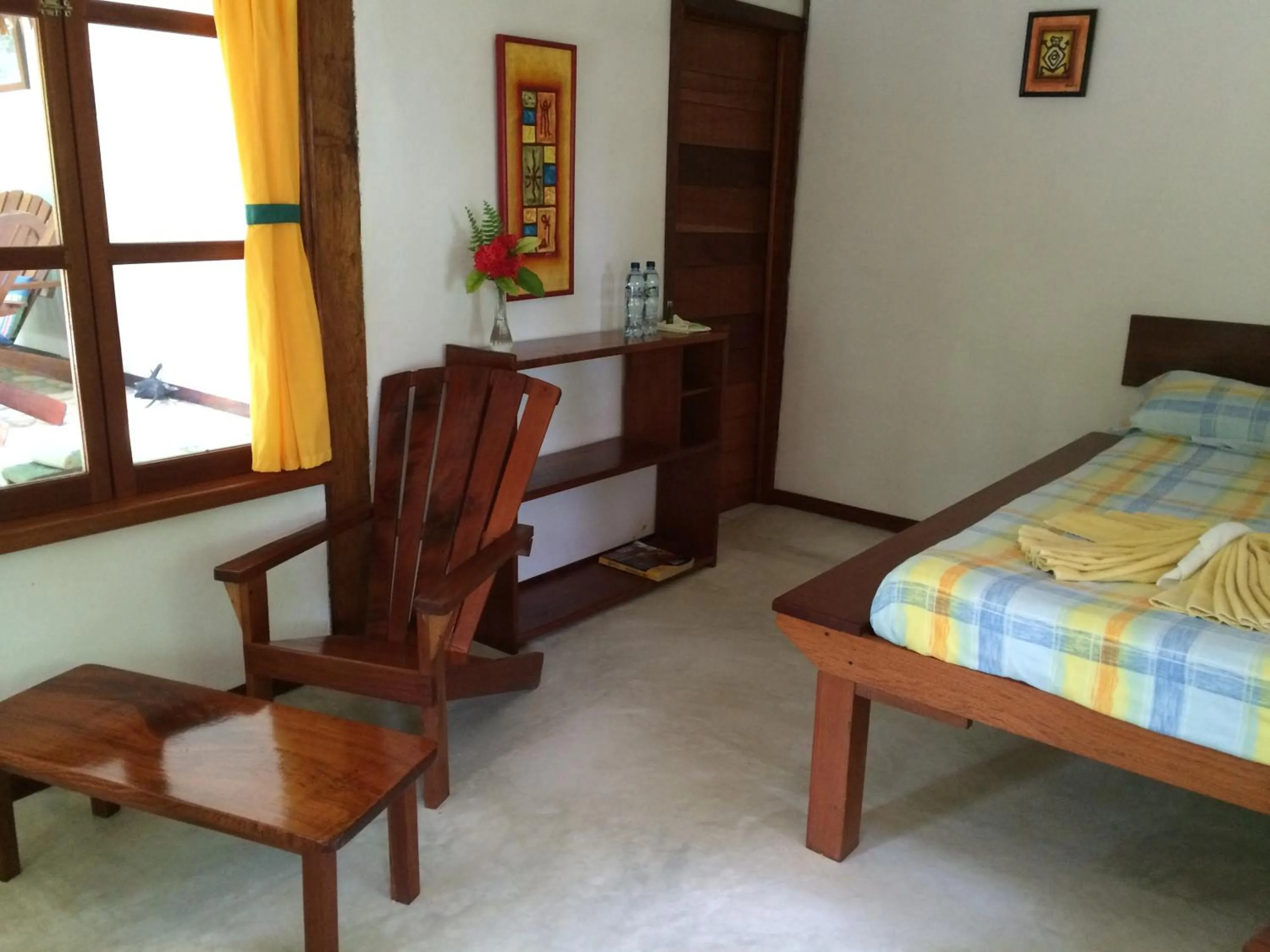 Decorative detail, Bed in Posada del Cerro