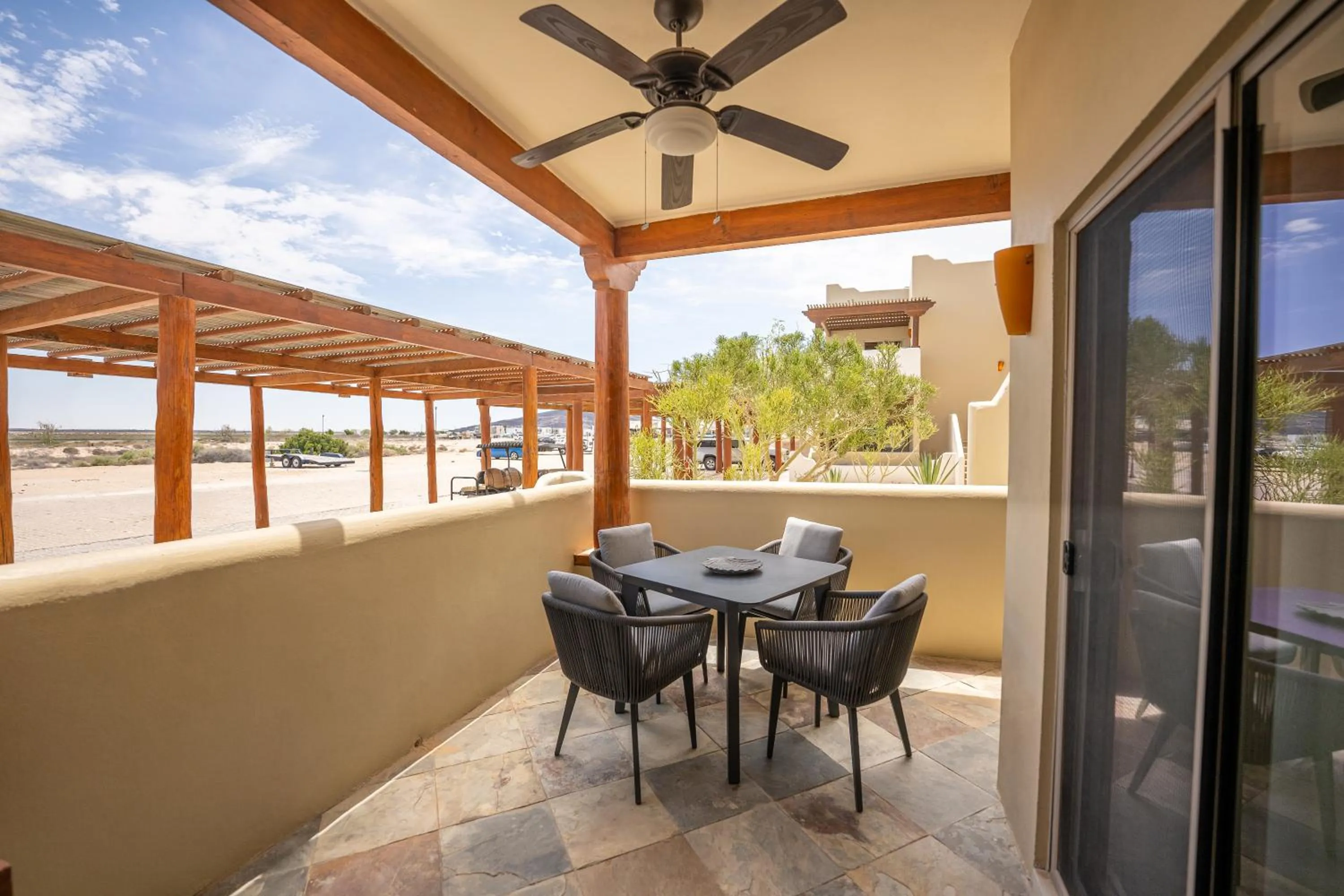 Patio in Laguna Shores Resort