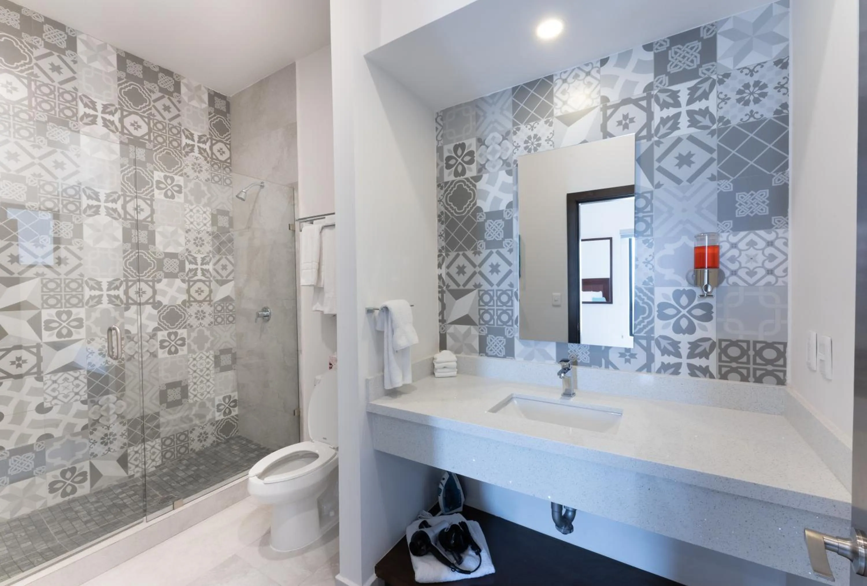 Shower in Laguna Shores Resort