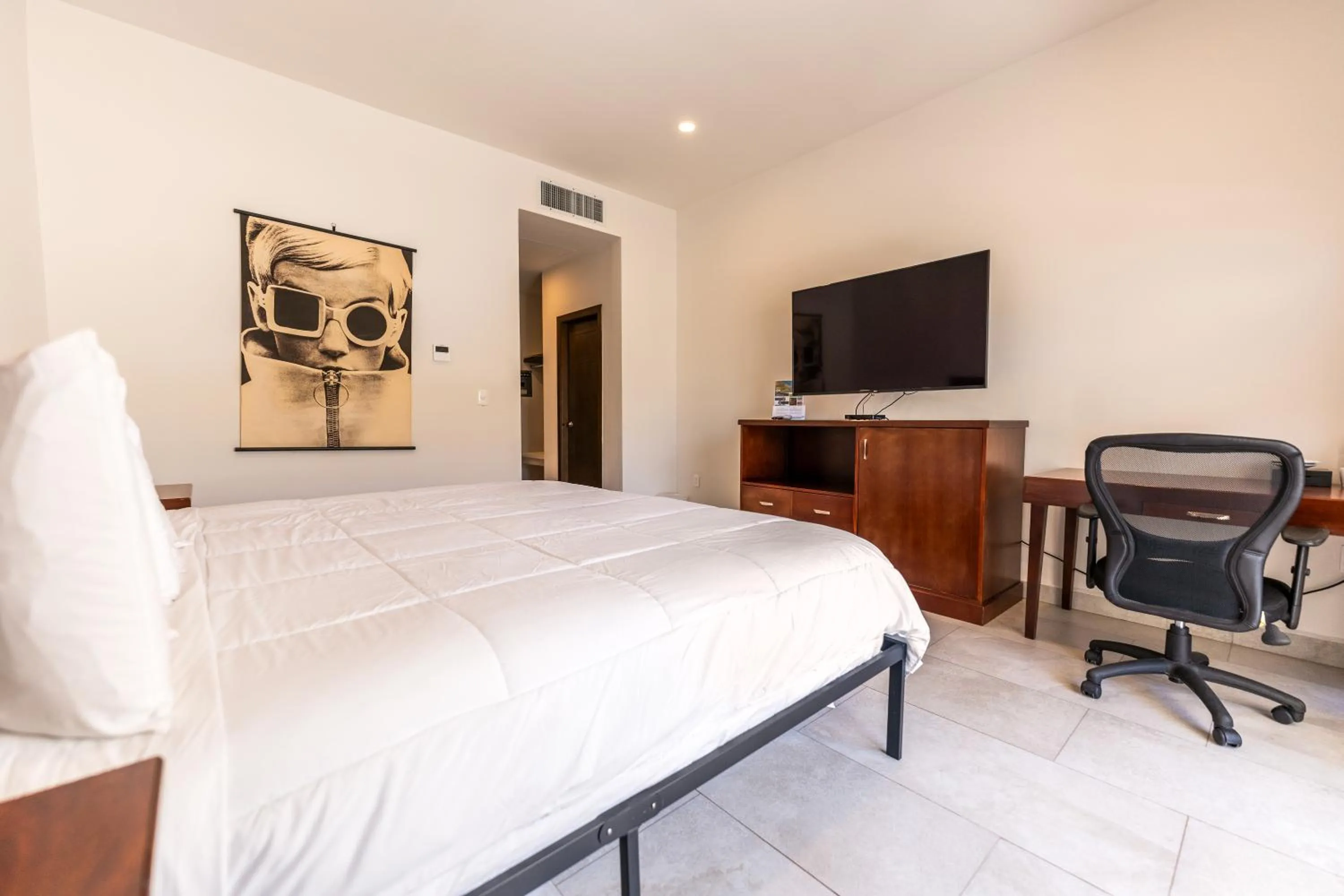 Bed in Laguna Shores Resort