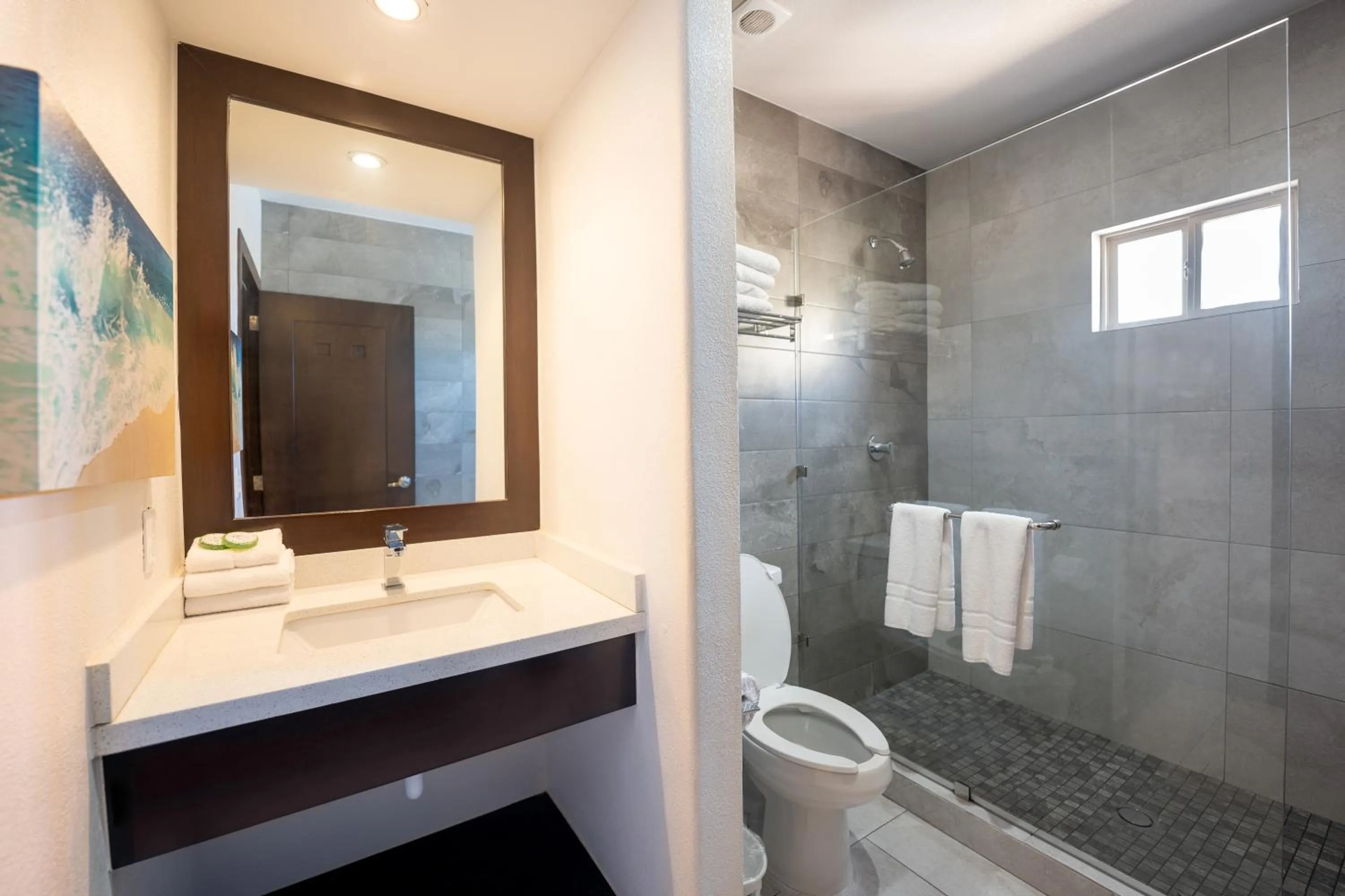 Shower in Laguna Shores Resort