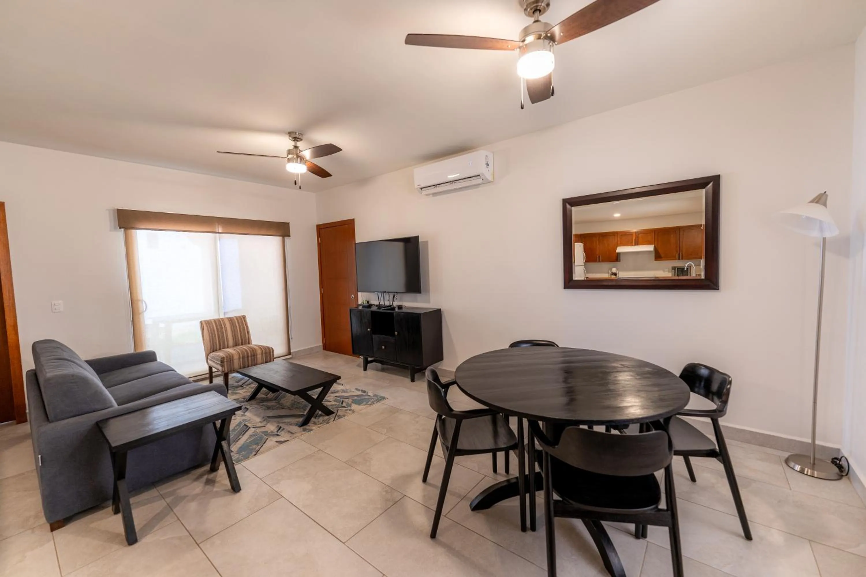 Communal lounge/ TV room in Laguna Shores Resort