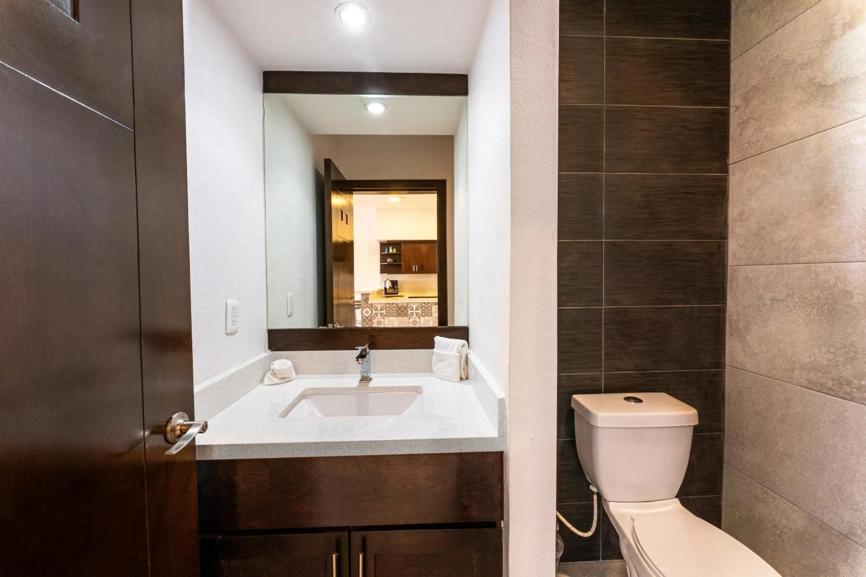 Shower in Laguna Shores Resort