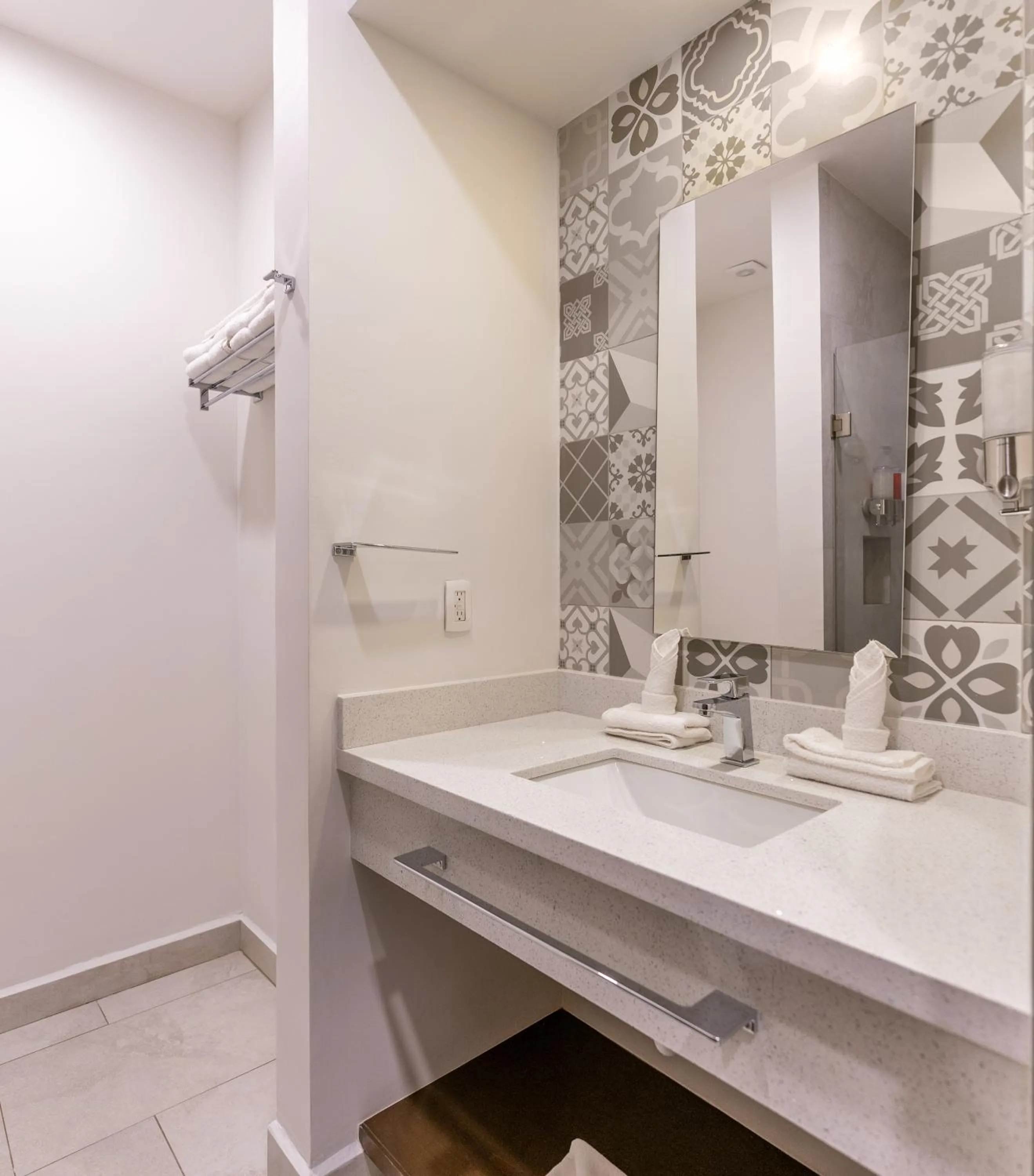 Shower in Laguna Shores Resort