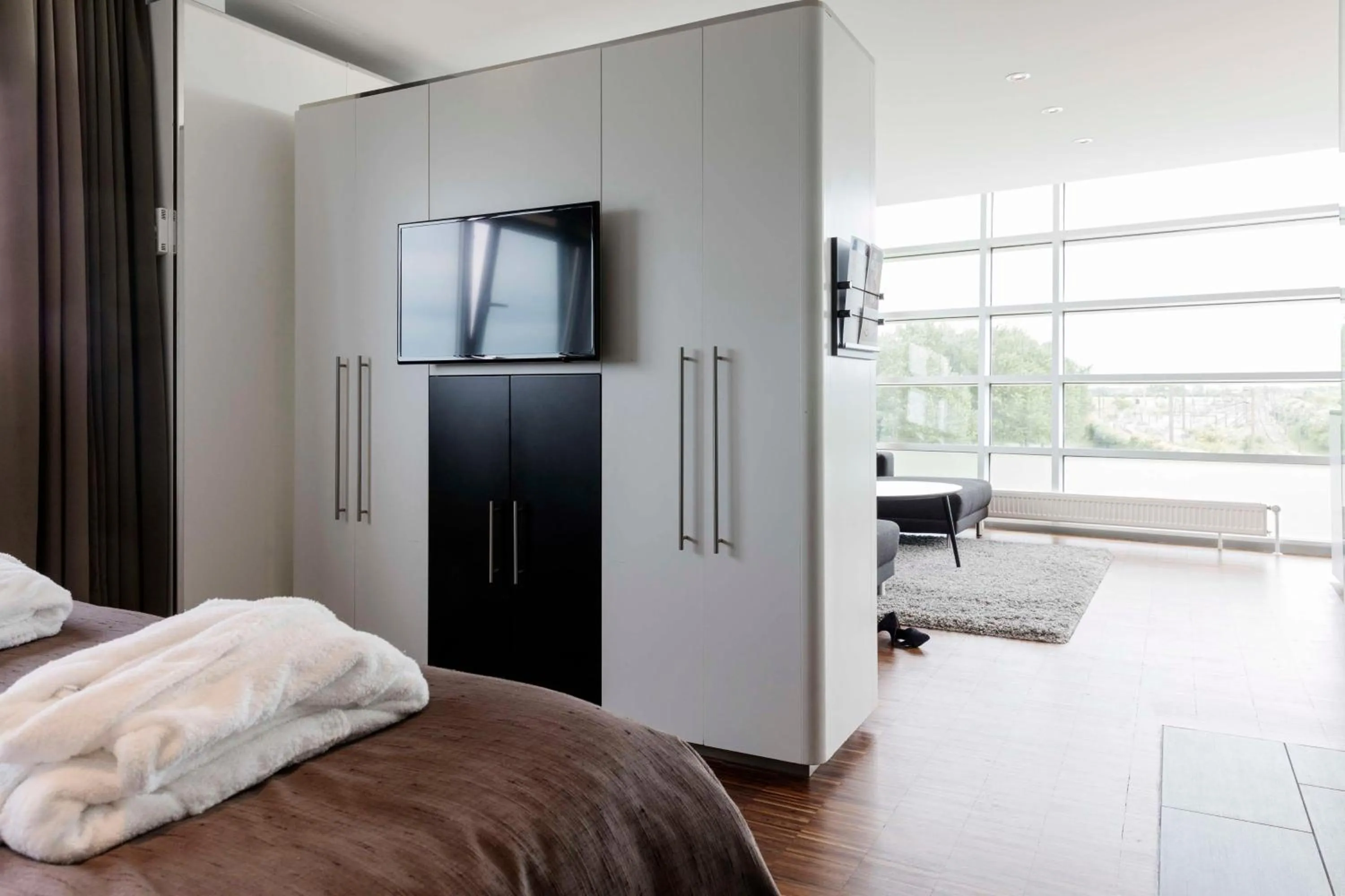 Bedroom, Bed in Scandic Sluseholmen