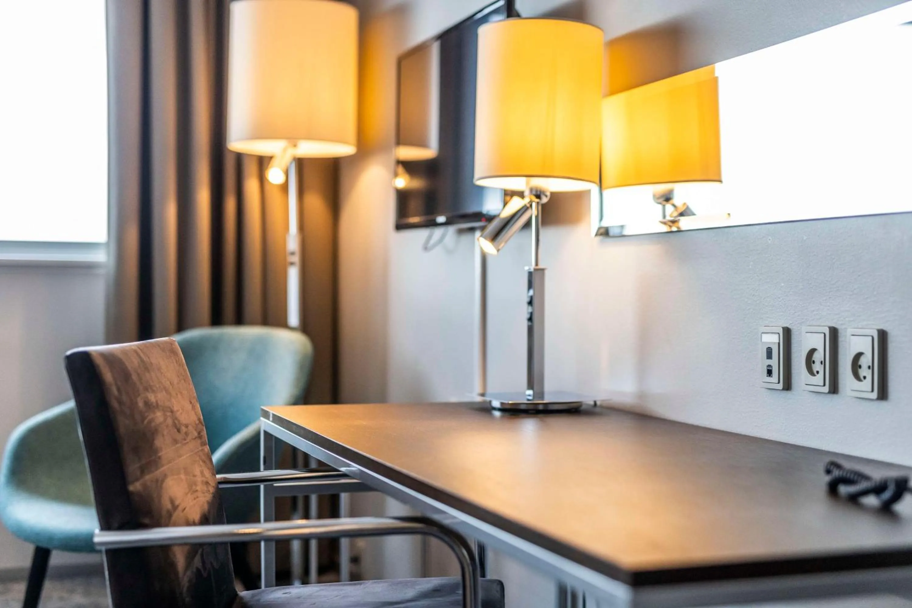 Bedroom in Scandic Sluseholmen