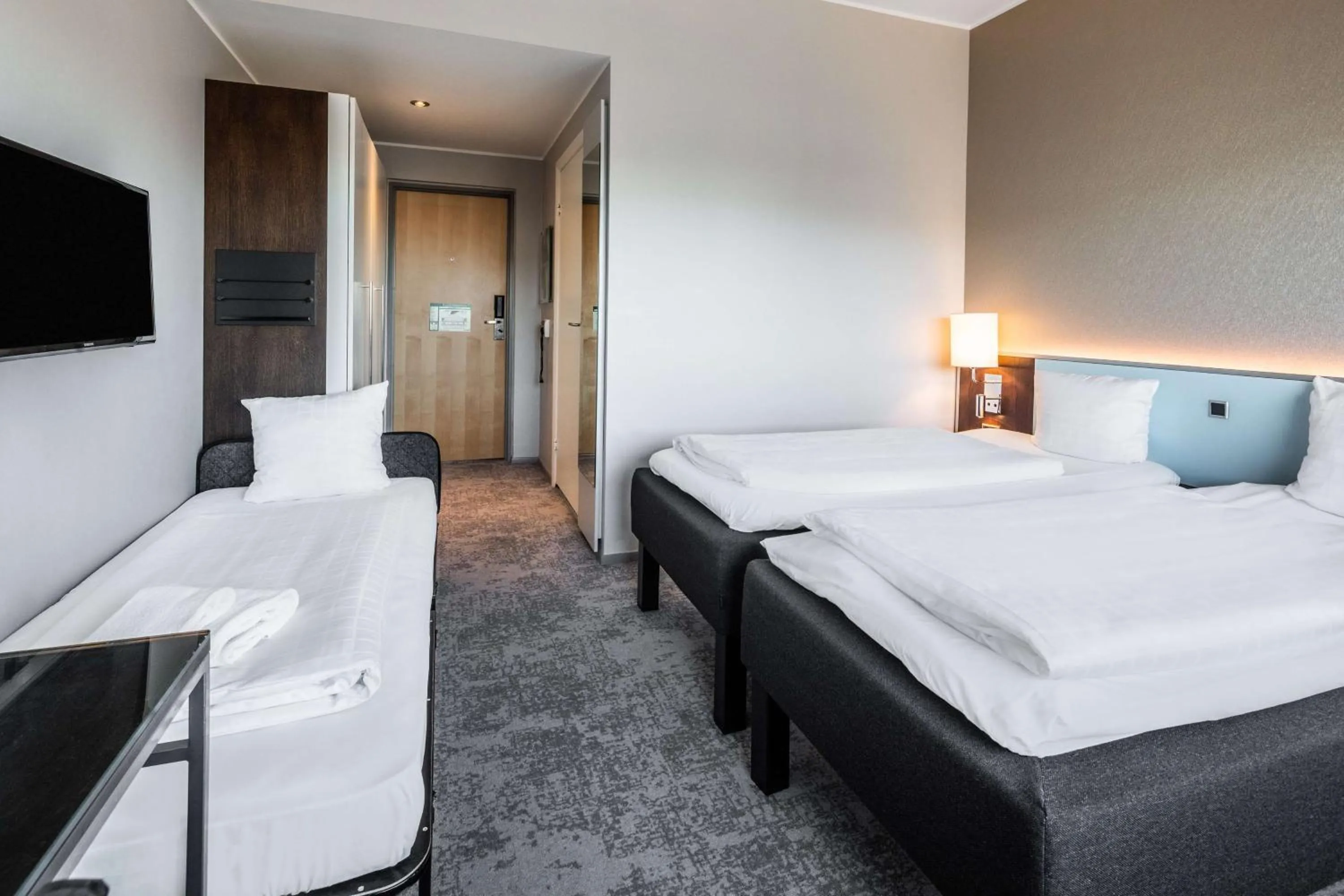 Bedroom, Bed in Scandic Sluseholmen