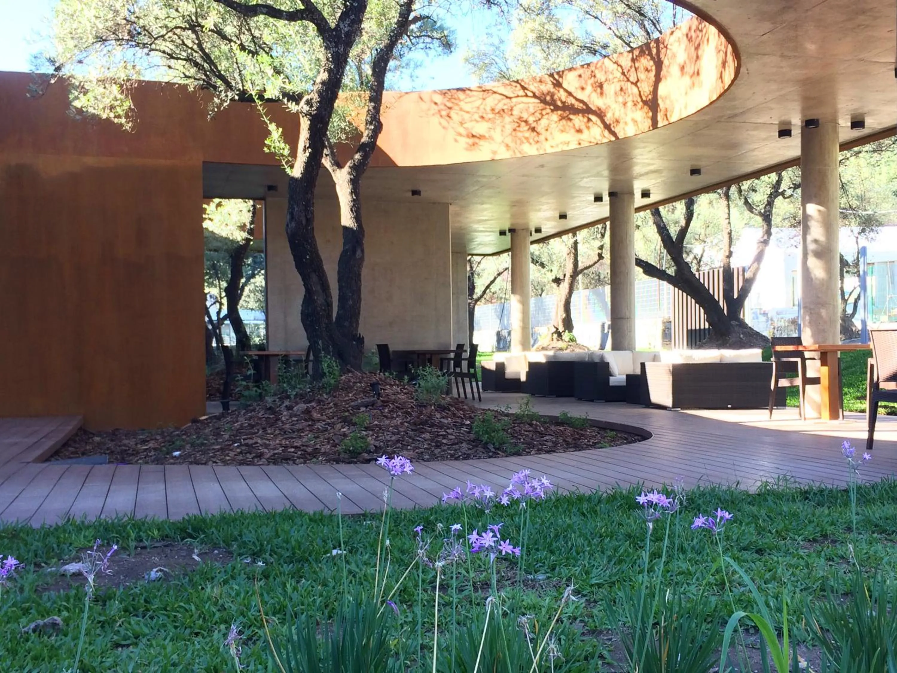 Patio in Epic Hotel Villa de Merlo
