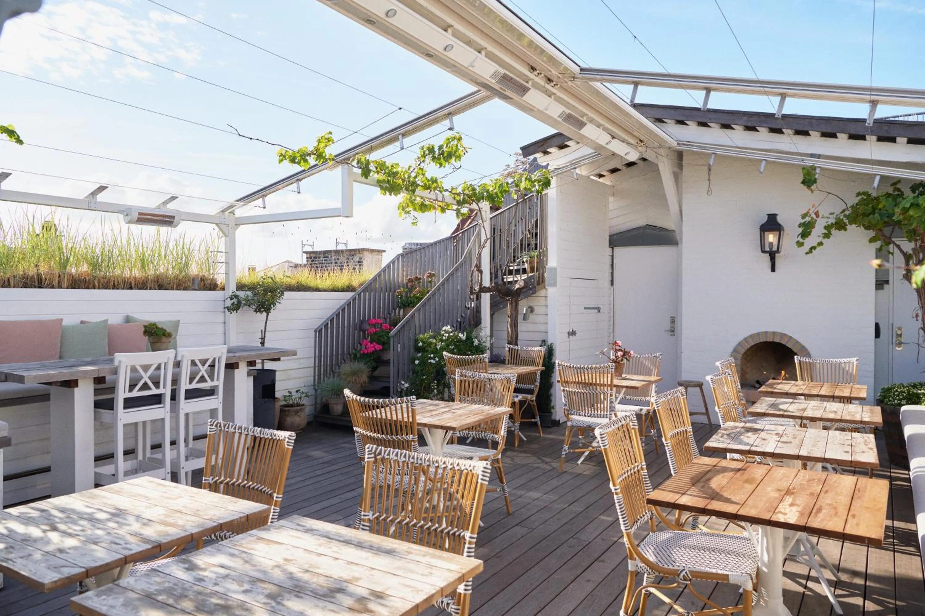 Balcony/Terrace in Hotel Skt. Annæ