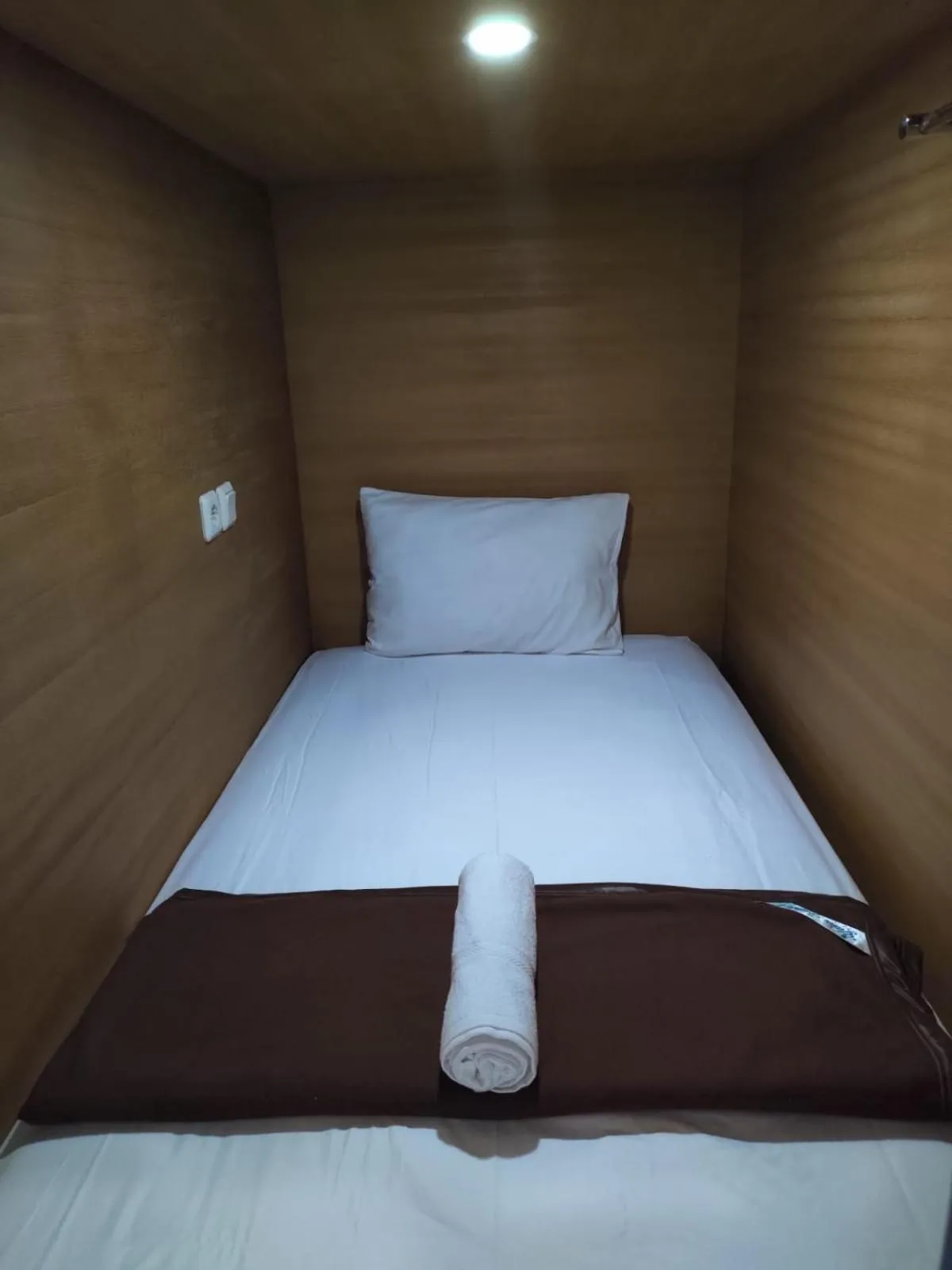 Bed in Hastina Hotel Lombok