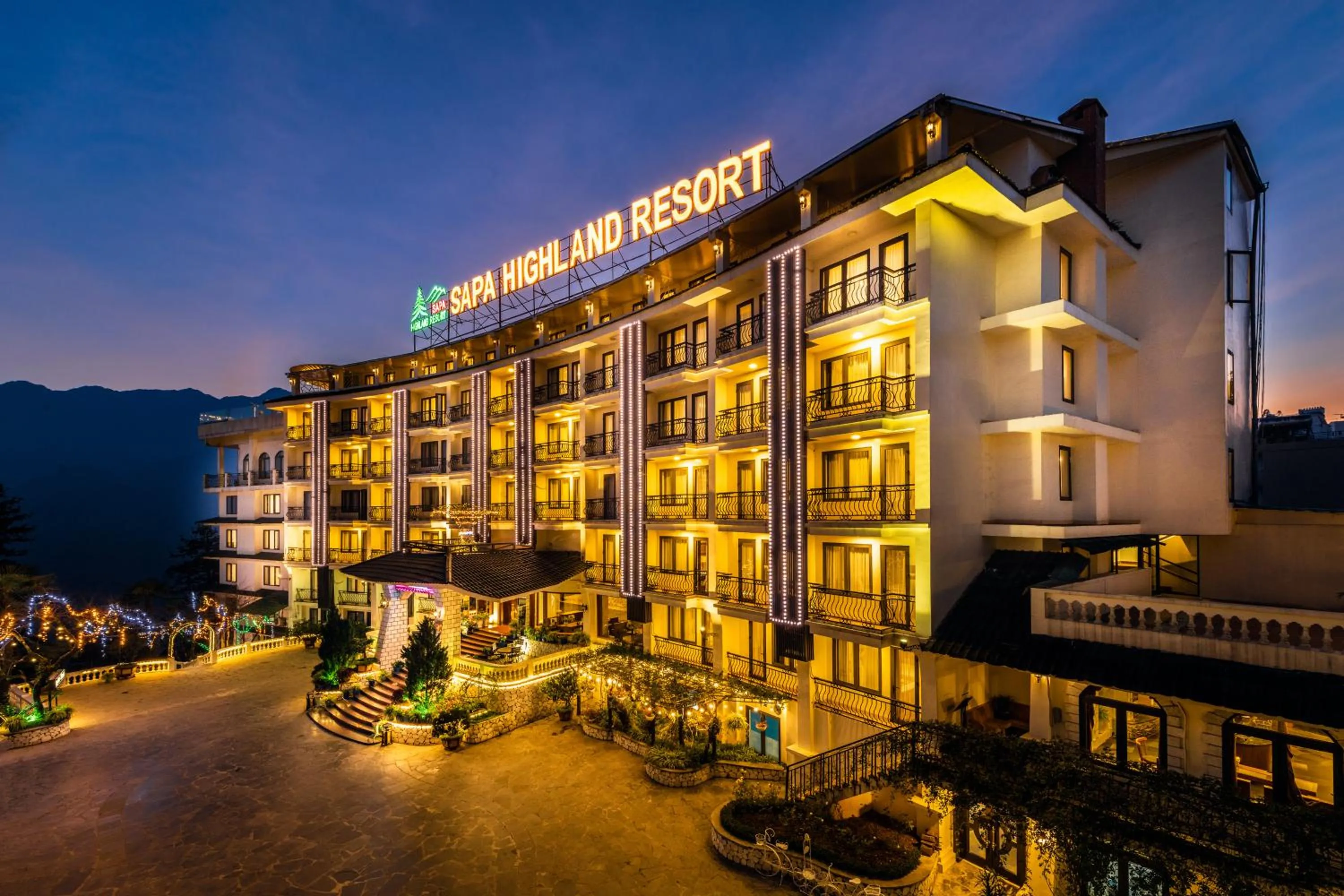 Property building in Sapa Highland Resort & Spa