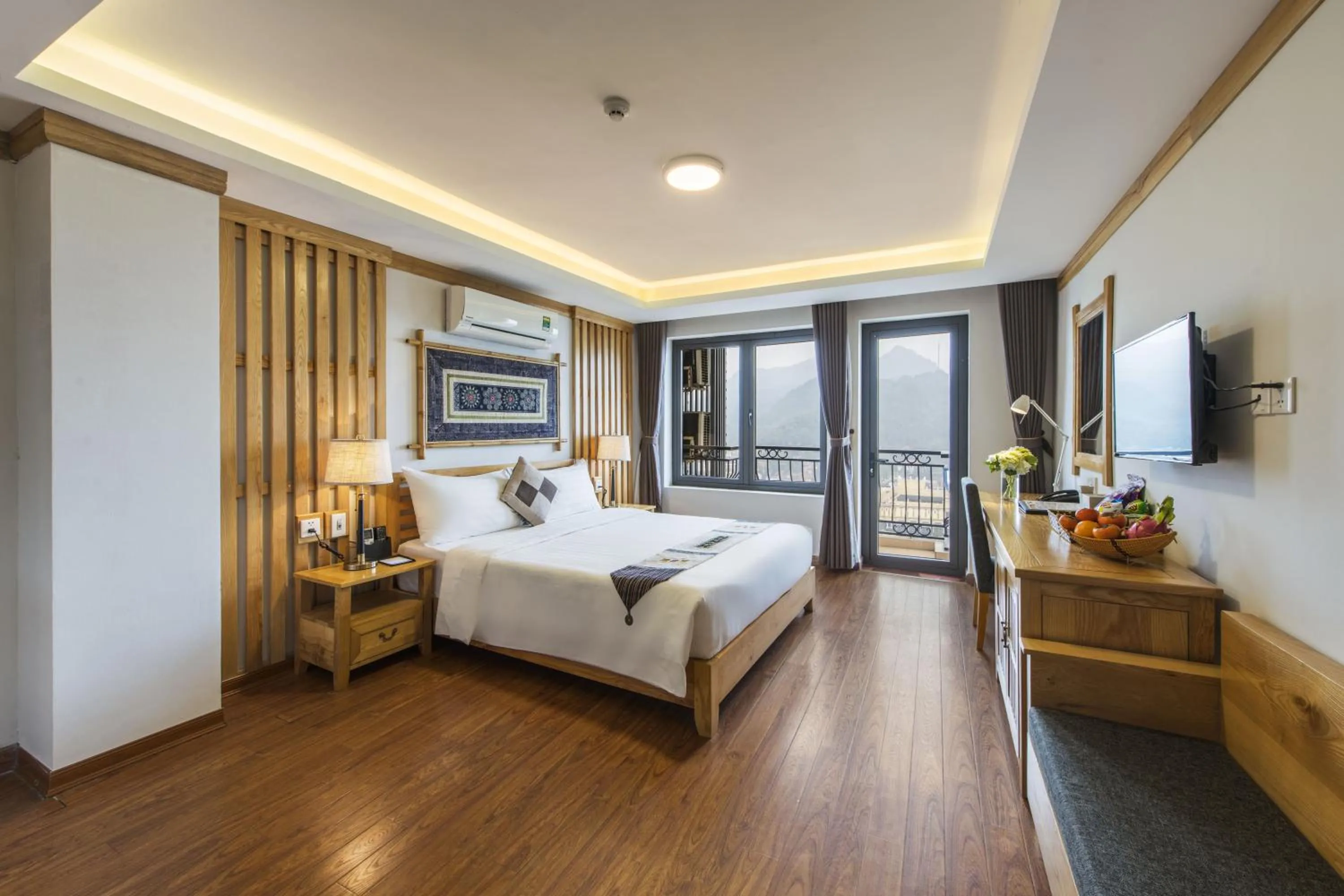 Photo of the whole room, Bed in Sapa Highland Resort & Spa