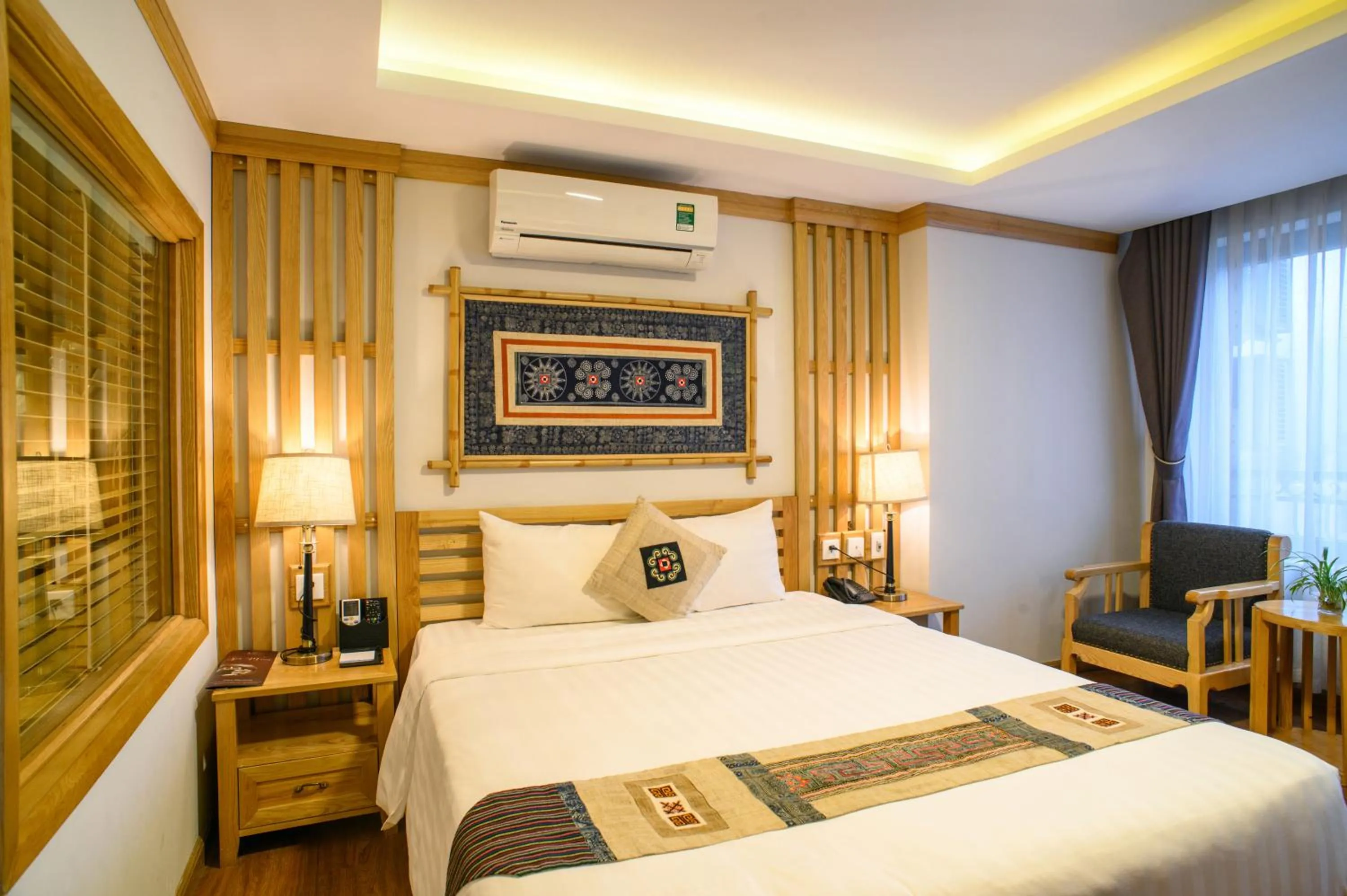 Bed in Sapa Highland Resort & Spa