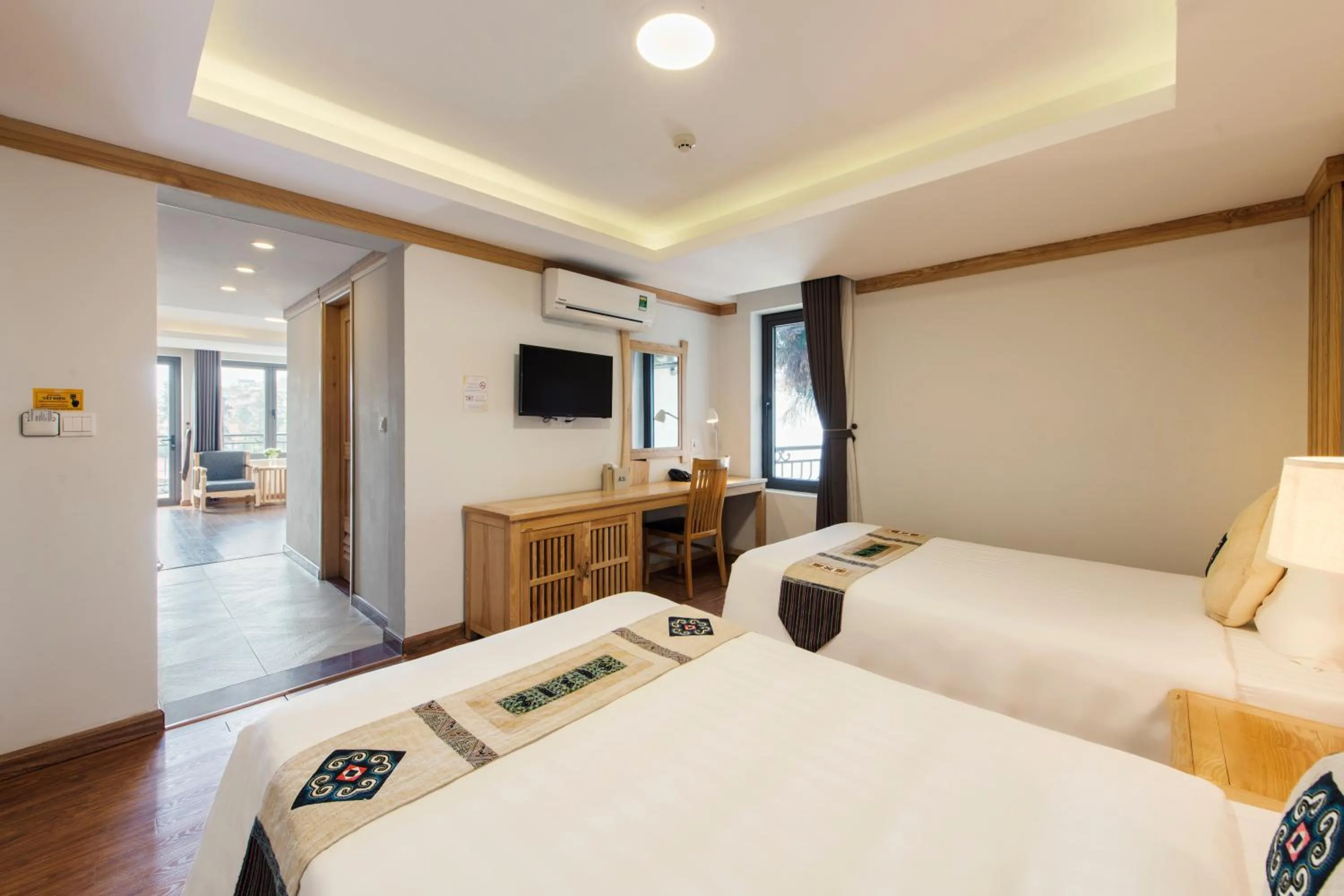 Bed in Sapa Highland Resort & Spa