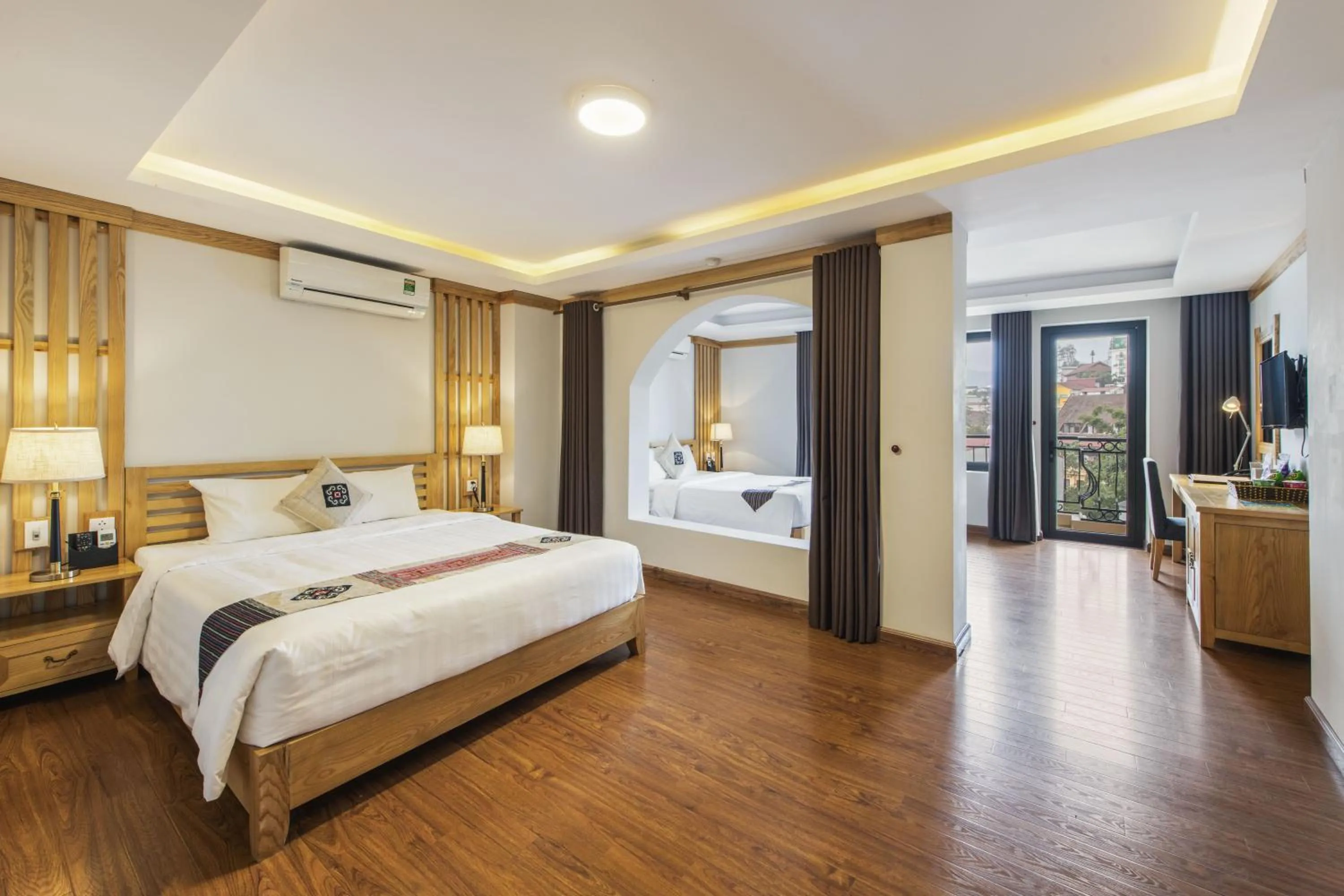 Photo of the whole room, Bed in Sapa Highland Resort & Spa