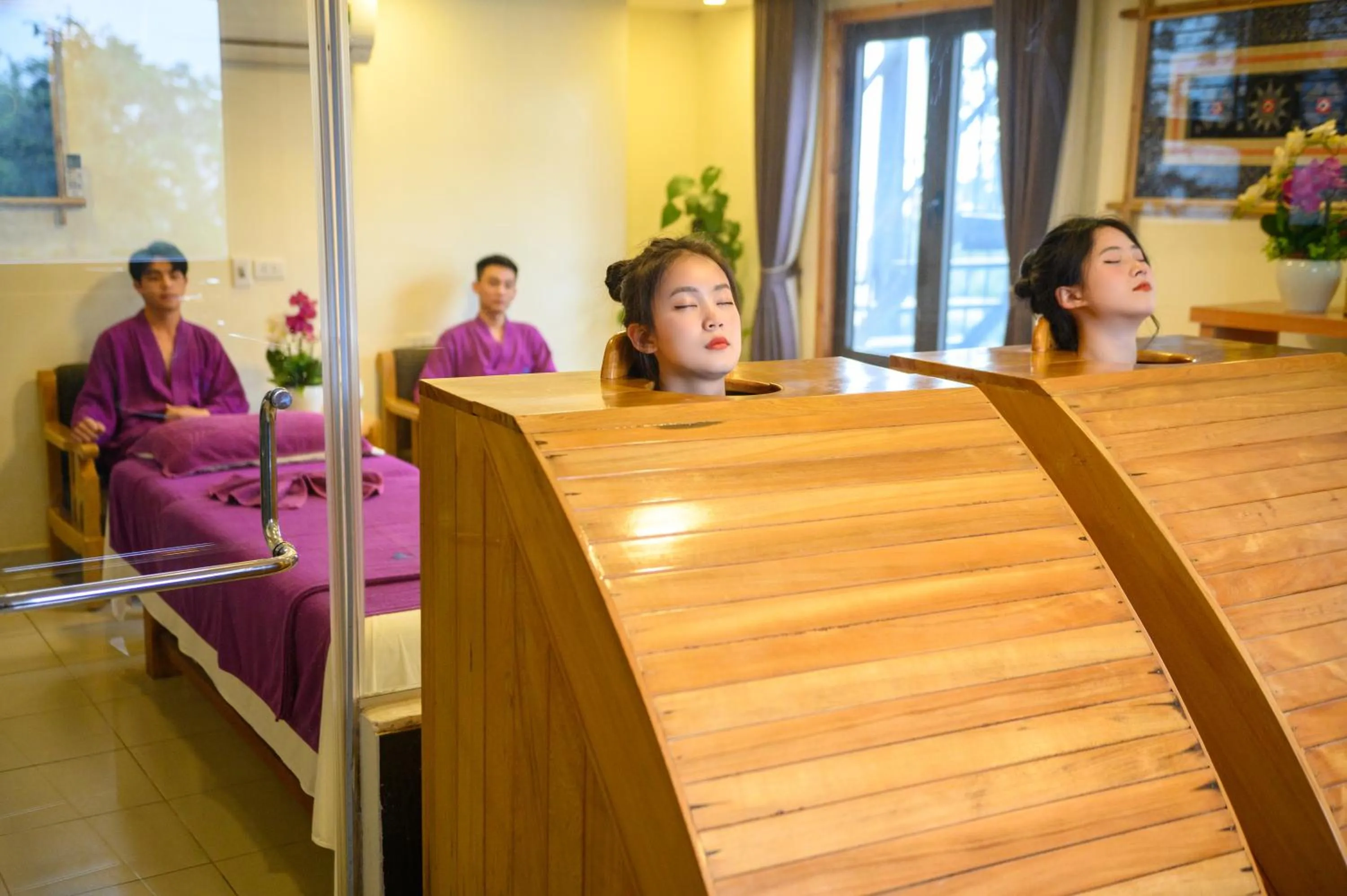 Sauna in Sapa Highland Resort & Spa