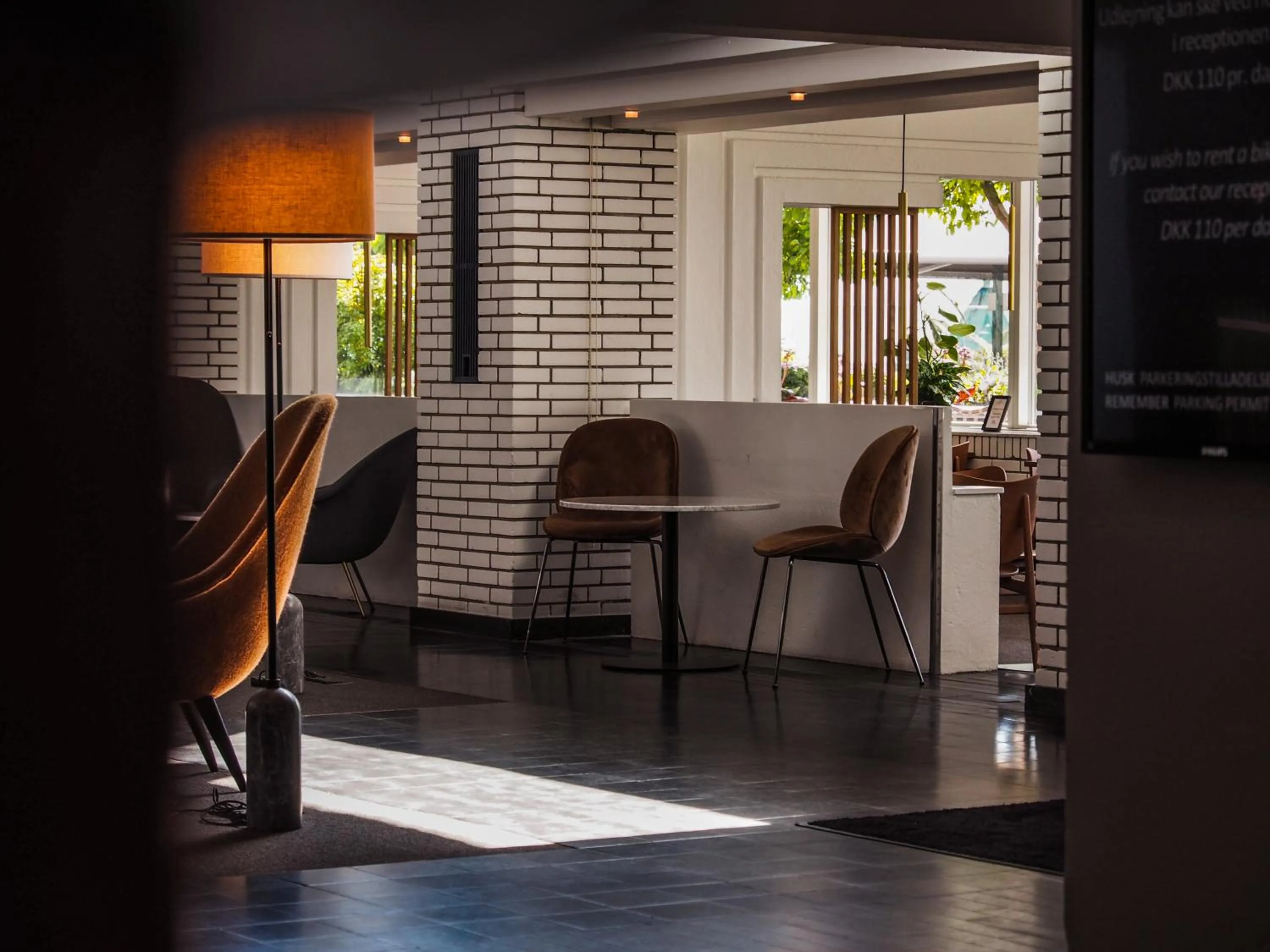 Lobby or reception in Hotel Marina