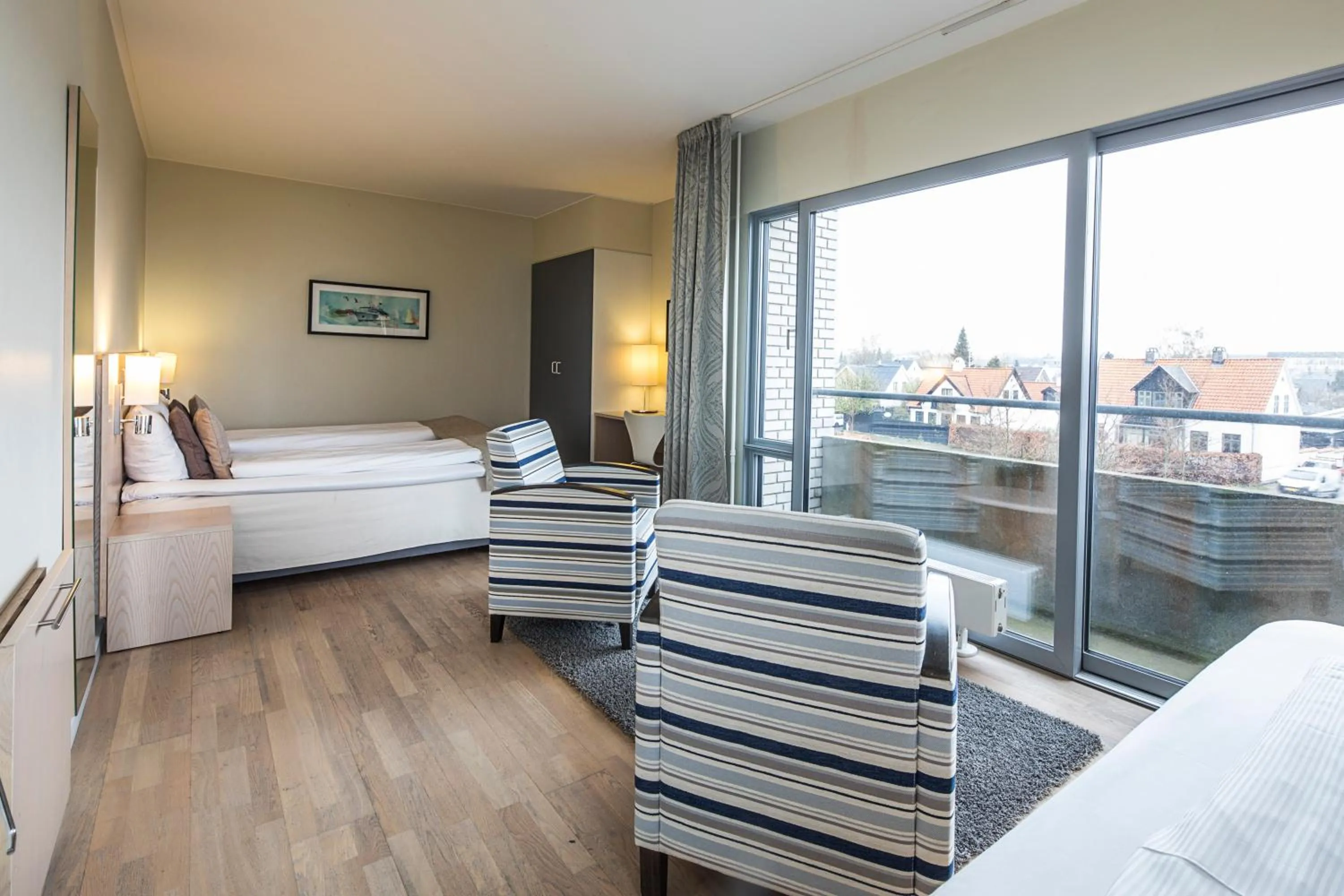 Living room, Bed in Hotel Marina