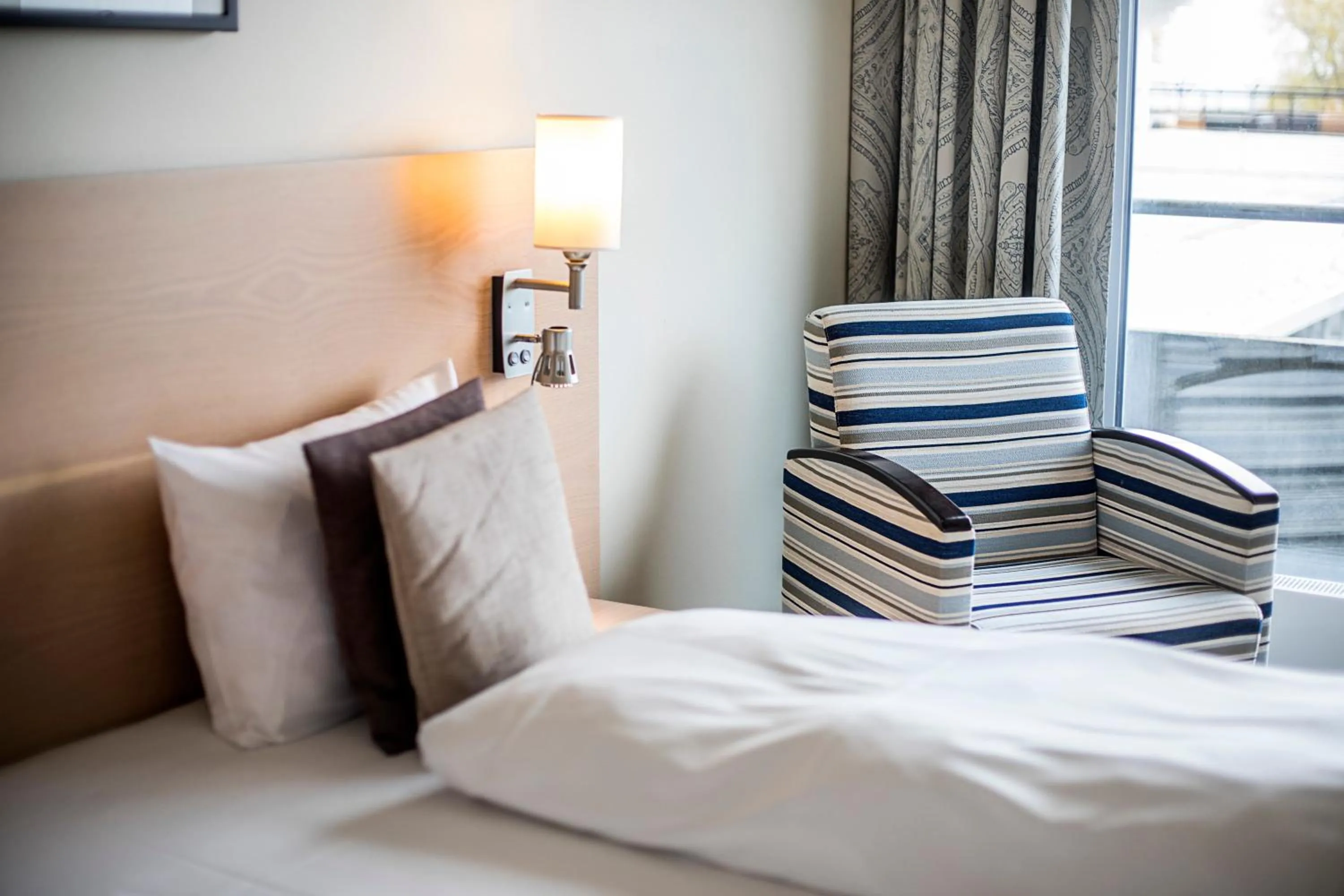 Decorative detail, Bed in Hotel Marina