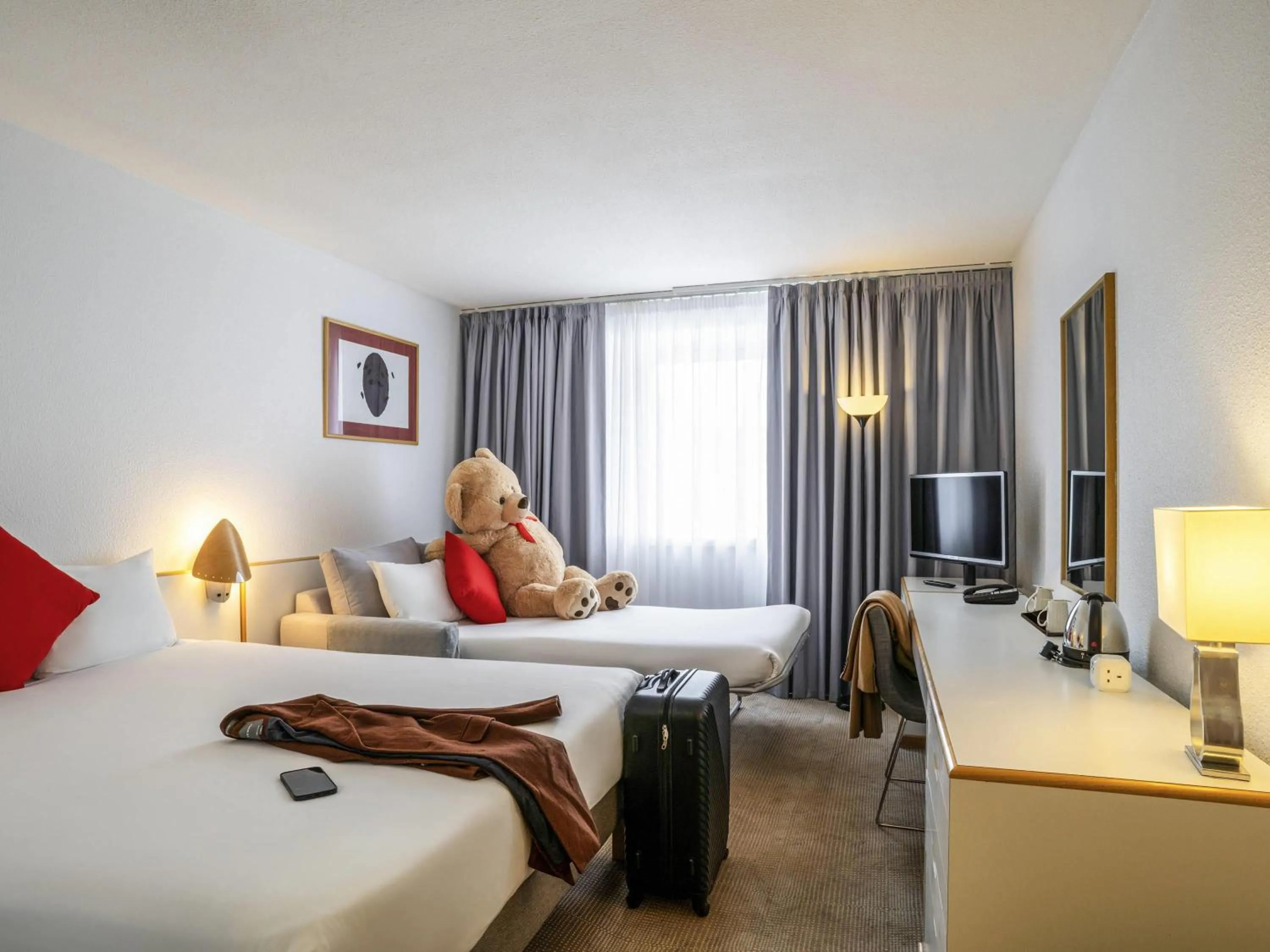 Bedroom, Bed in Novotel Glasgow Centre