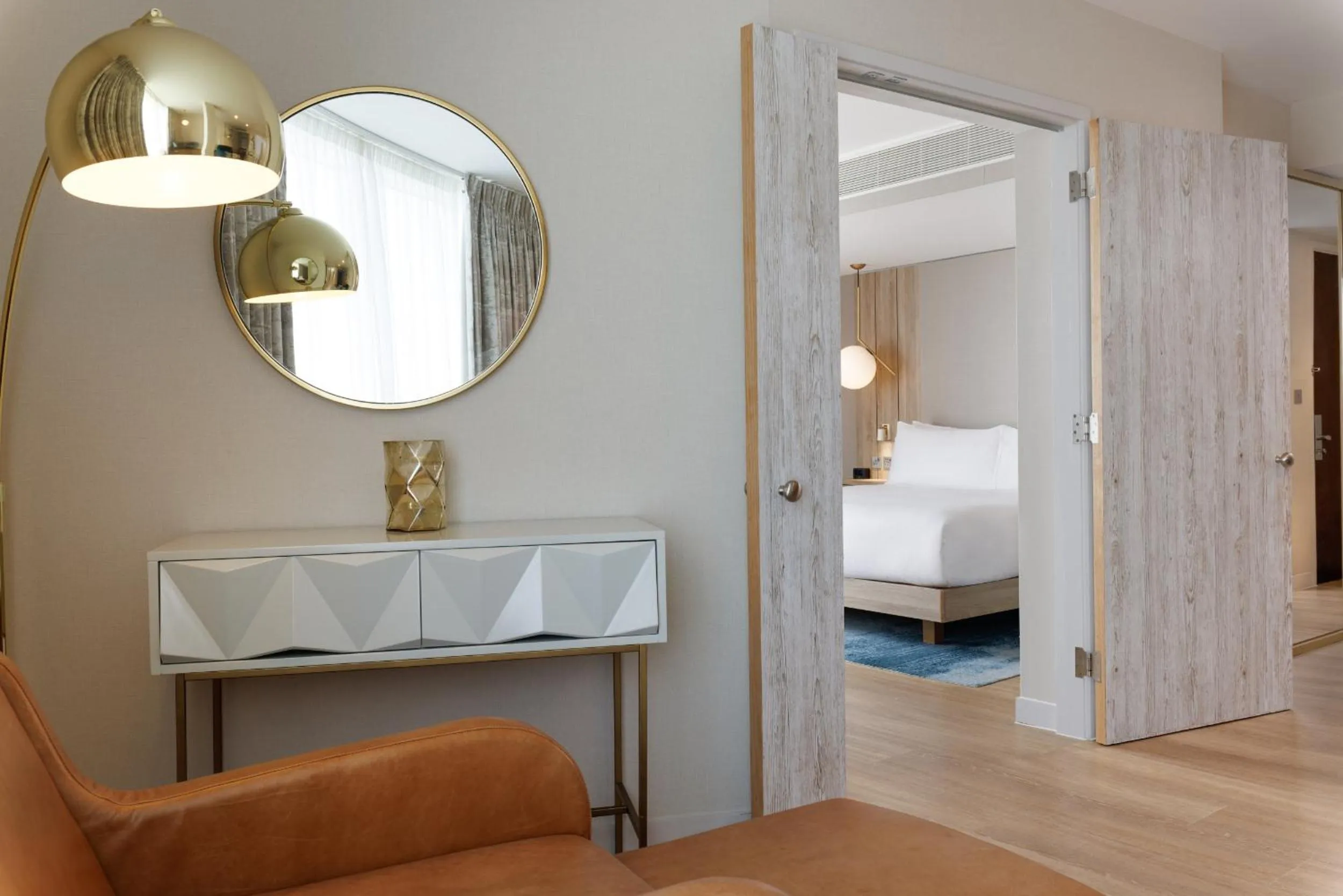 Bedroom, Bed in DoubleTree By Hilton London Excel