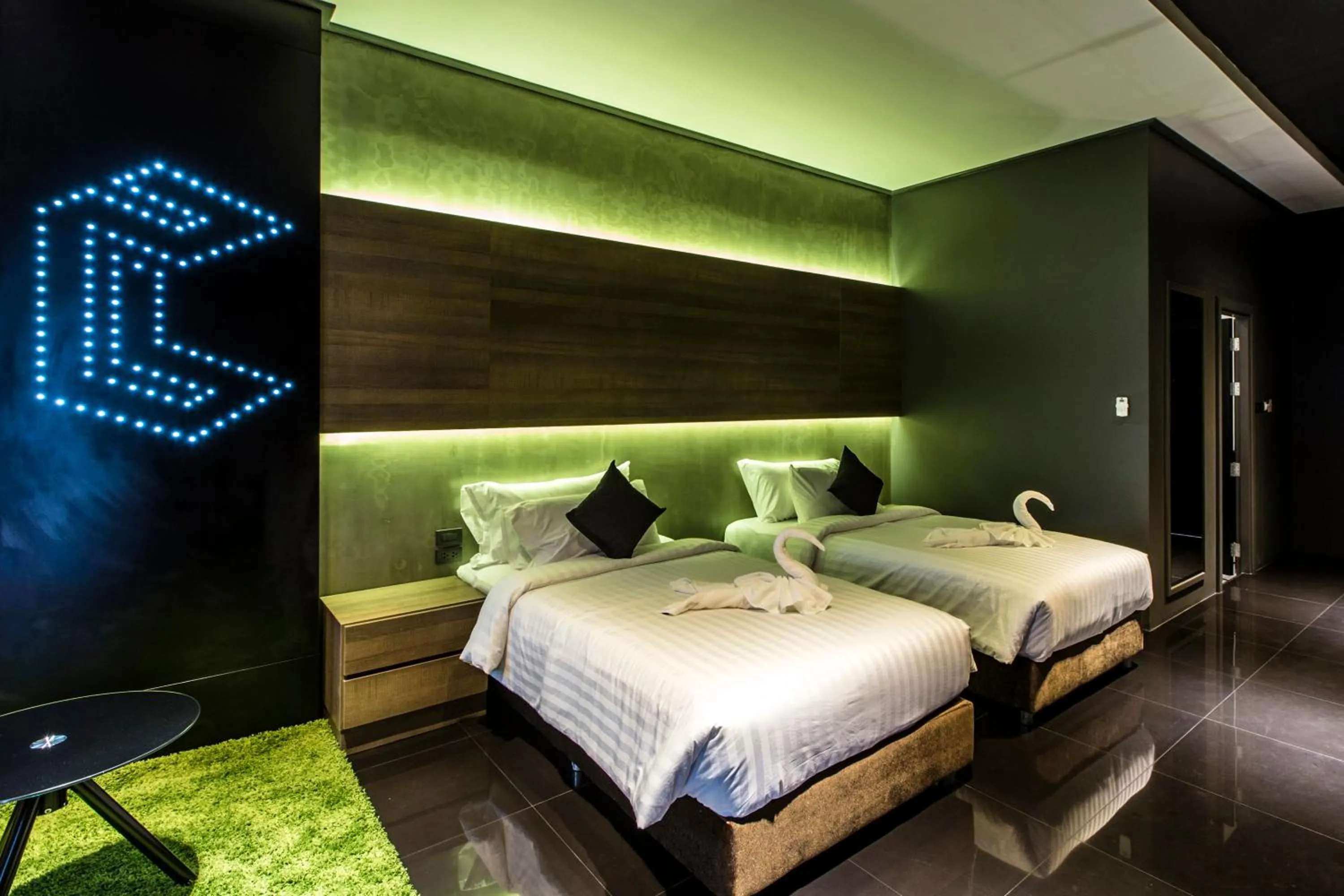 Photo of the whole room, Bed in Cresco Hotel Buriram