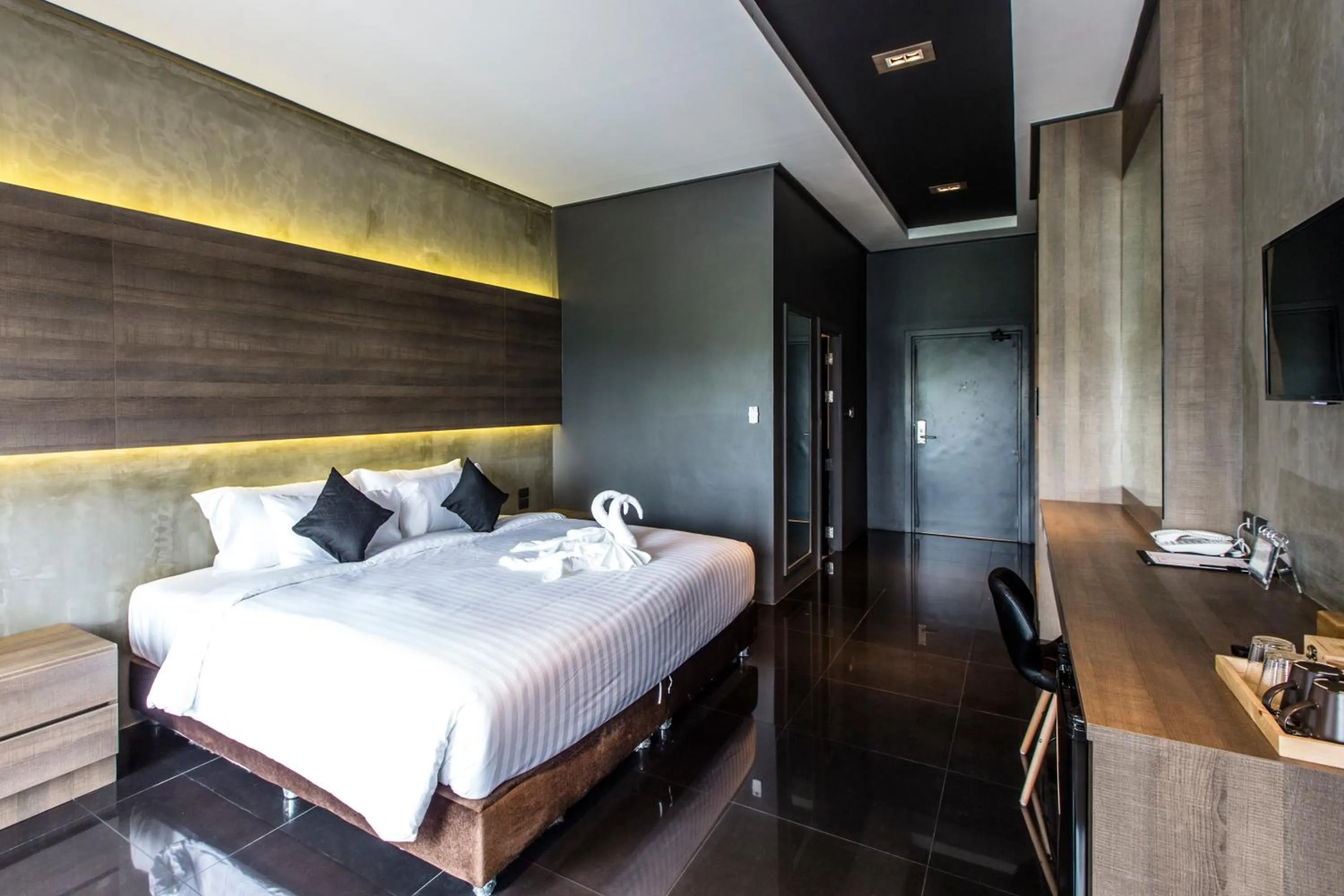 Photo of the whole room, Bed in Cresco Hotel Buriram