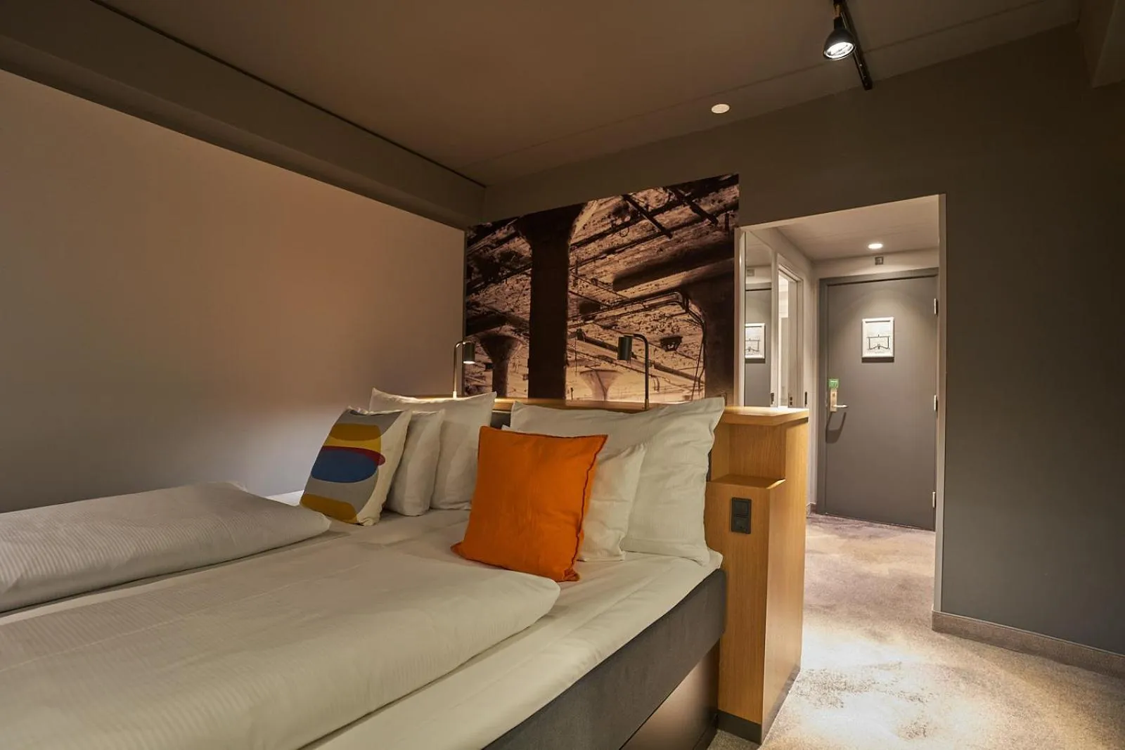 Bed in Thon Partner Hotel Høje Taastrup