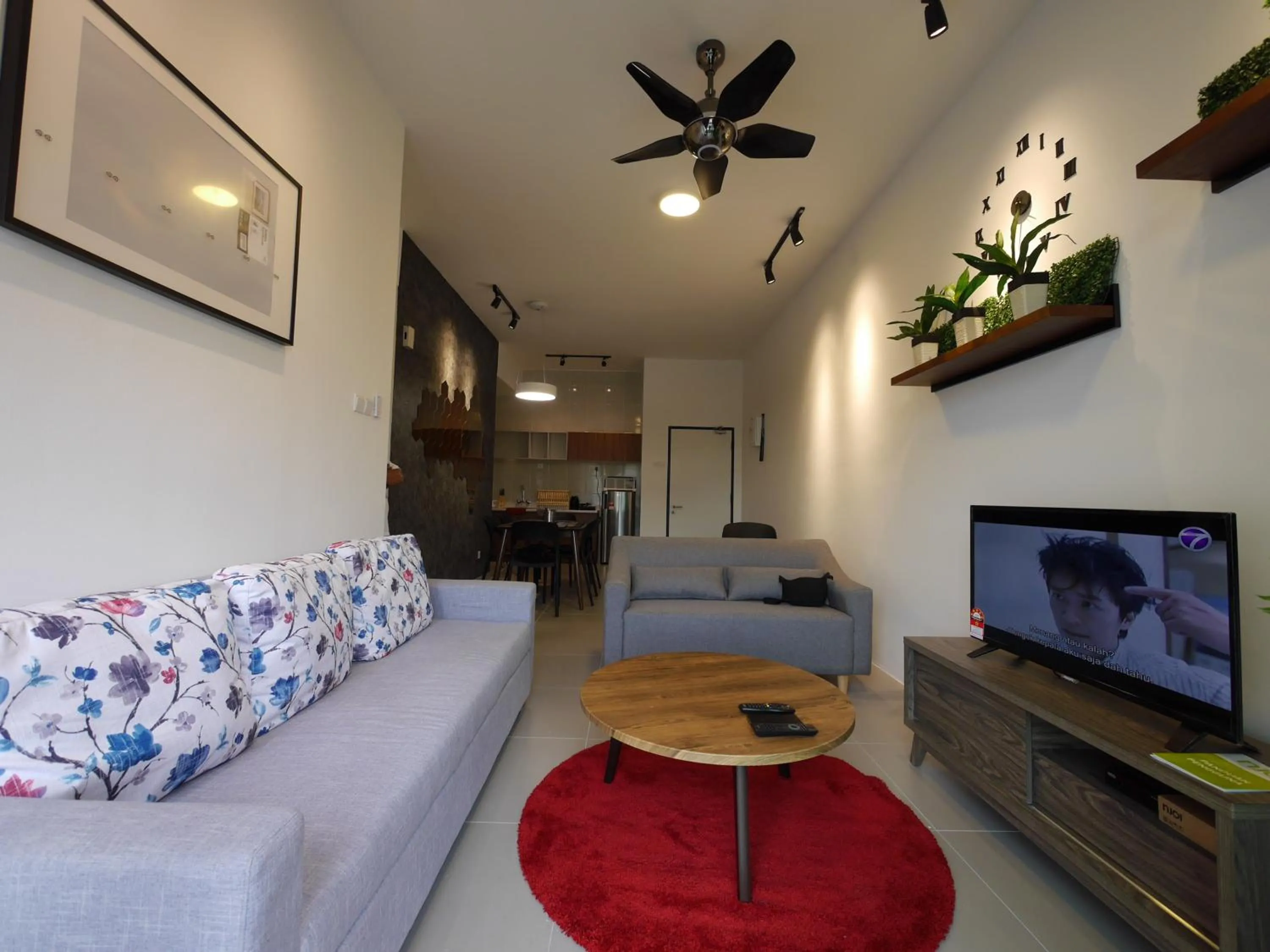 Living room in Play Residence at Golden Hills