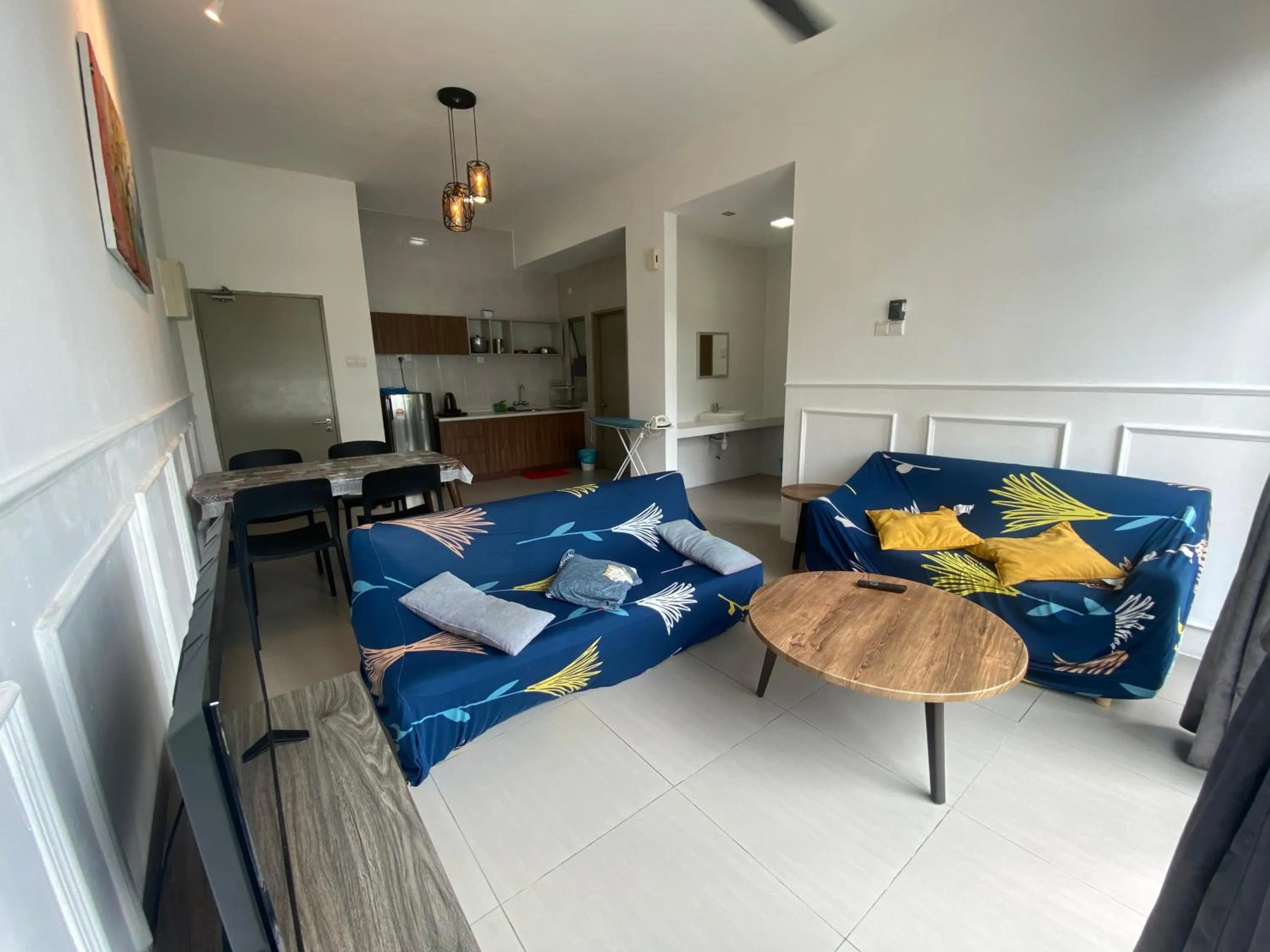 Living room in Play Residence at Golden Hills