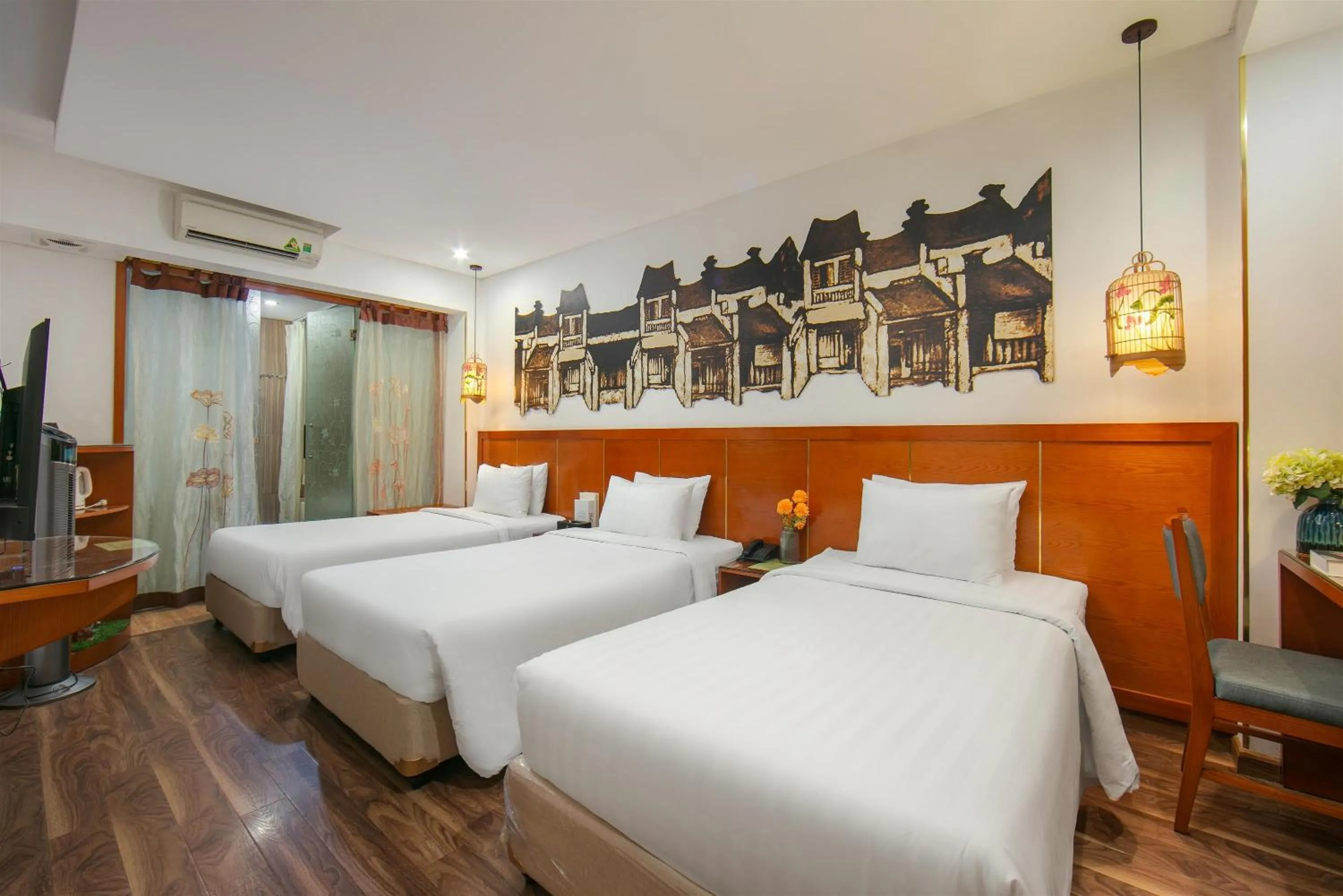 Bedroom, Bed in Hanoi Golden Holiday Hotel