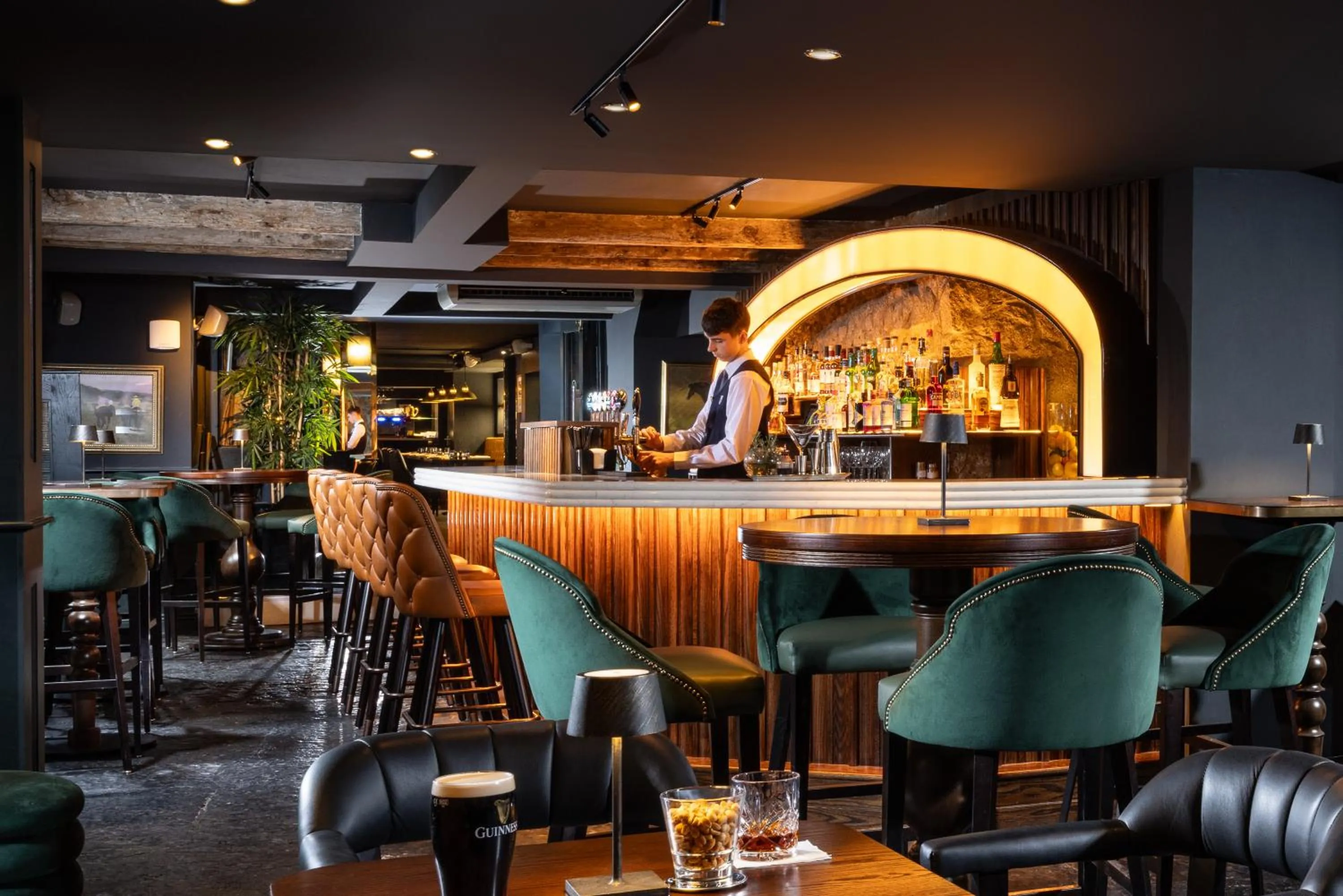 Lounge or bar in Fitzpatrick Castle Hotel