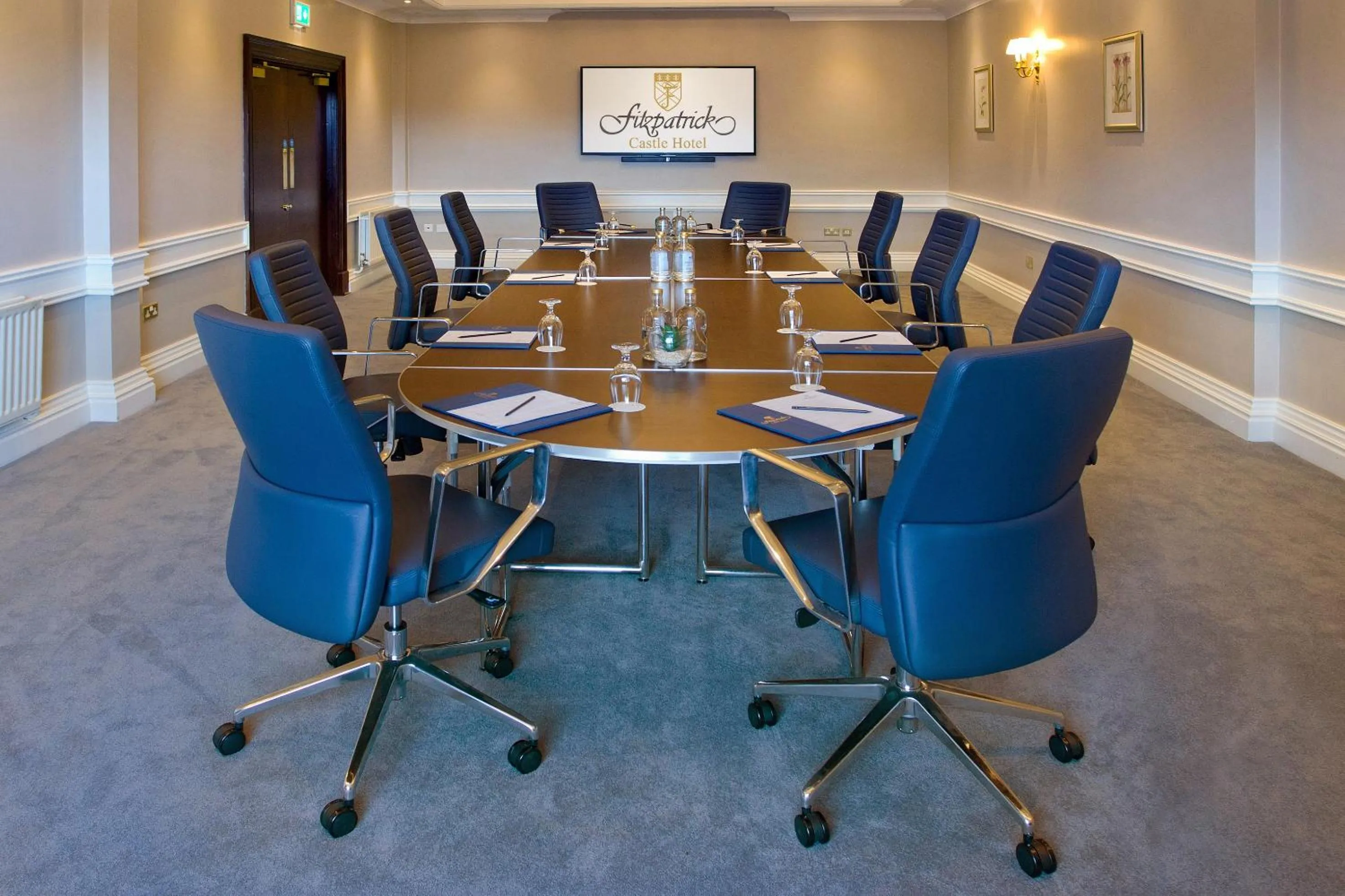 Meeting/conference room in Fitzpatrick Castle Hotel
