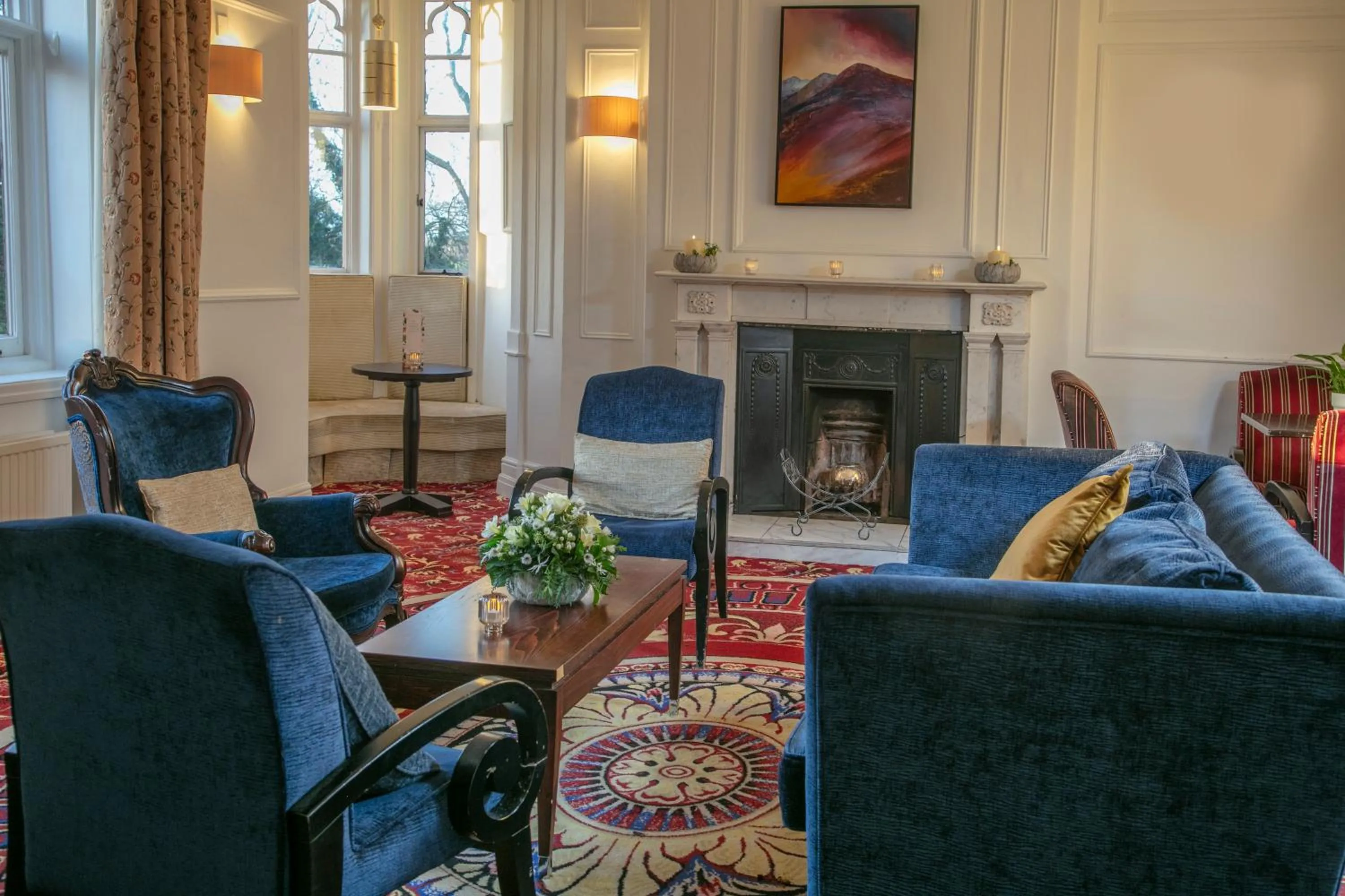 Lounge or bar in Crabwall Manor & Spa - BW Signature Collection